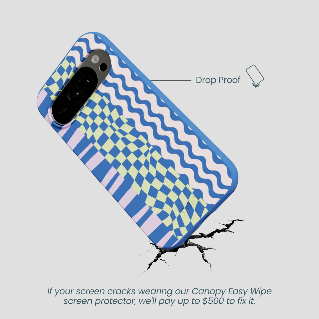 Electric Blue Mixed Up Google Pixel 10/10 Pro Case - Image 5