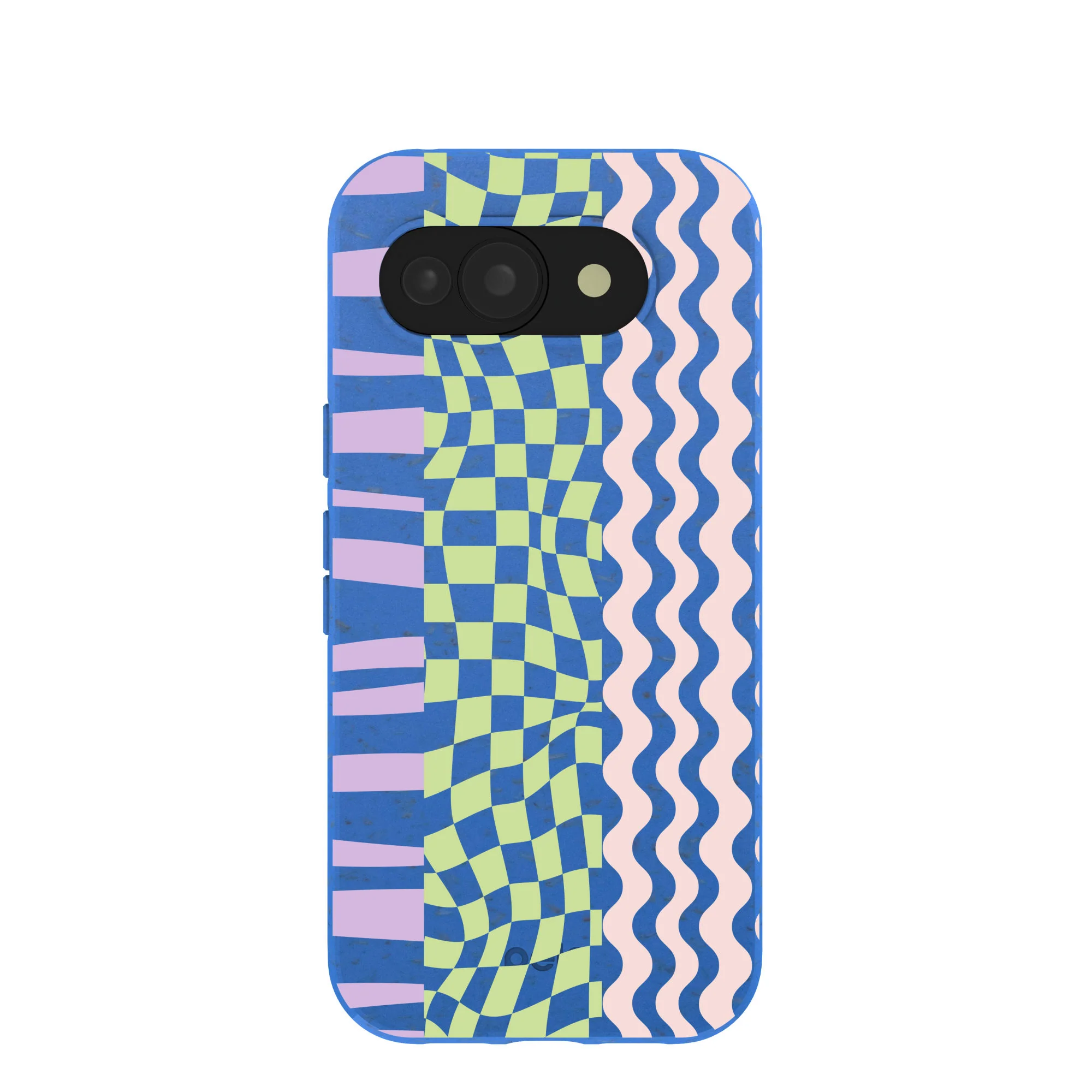 Electric Blue Mixed Up Google Pixel 10a Case