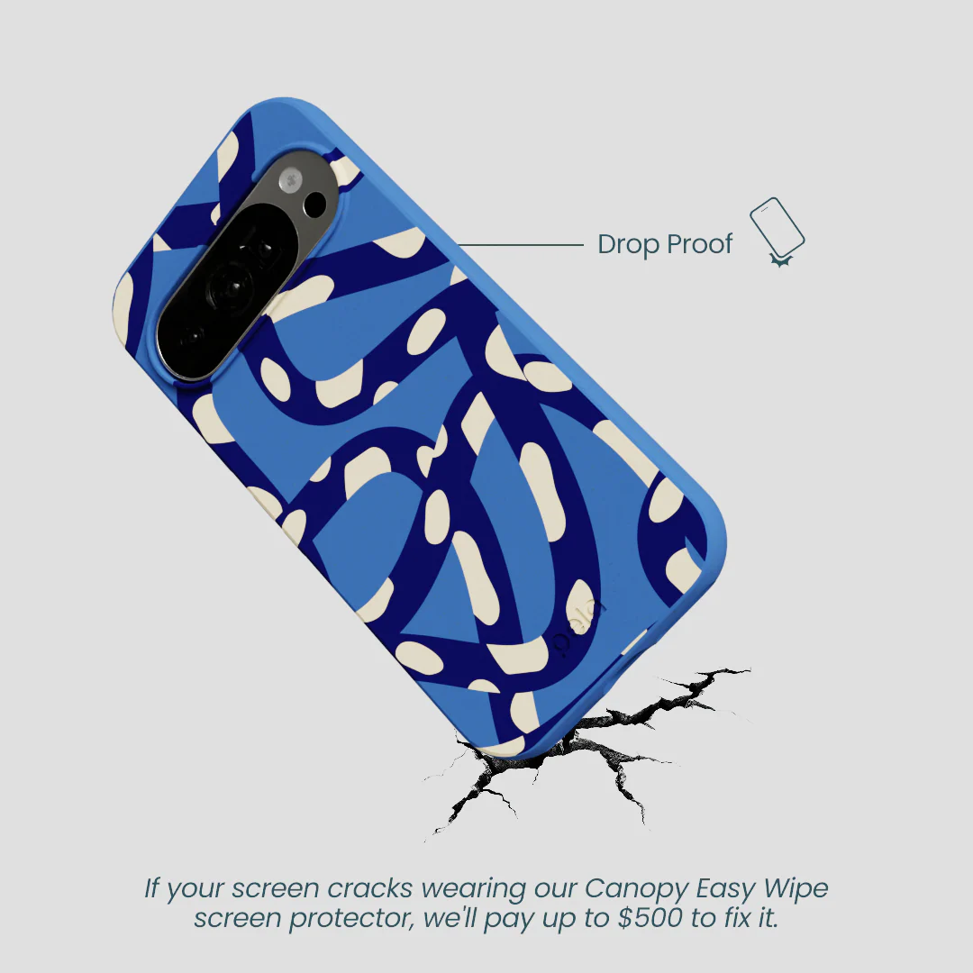 Electric Blue Noodles Google Pixel 10/10 Pro Case - Image 5