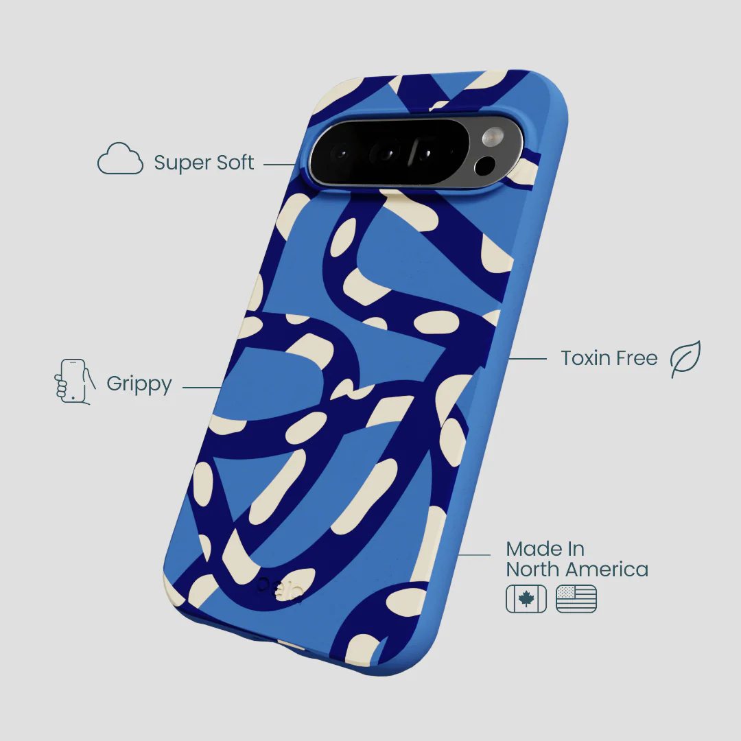 Electric Blue Noodles Google Pixel 10 Pro XL Case - Image 4