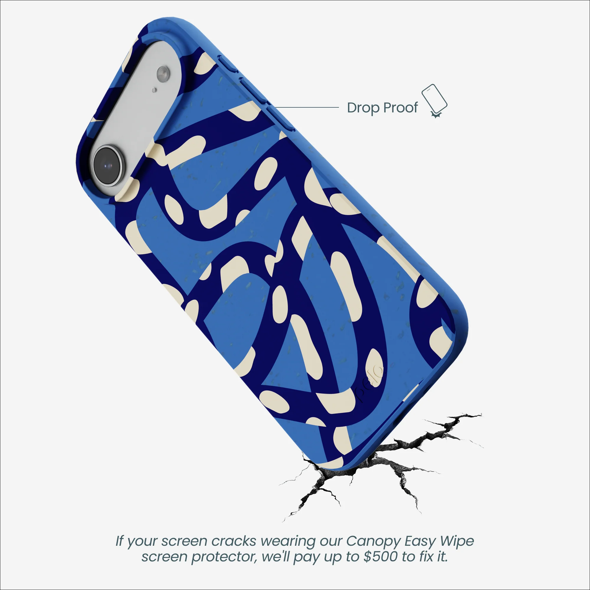 Electric Blue Noodles iPhone Air Case - Image 5