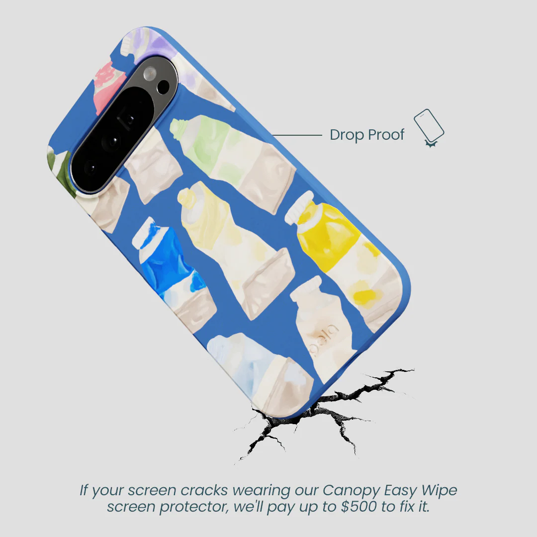 Electric Blue Paint Squeeze Google Pixel 10 Pro XL Case - Image 4