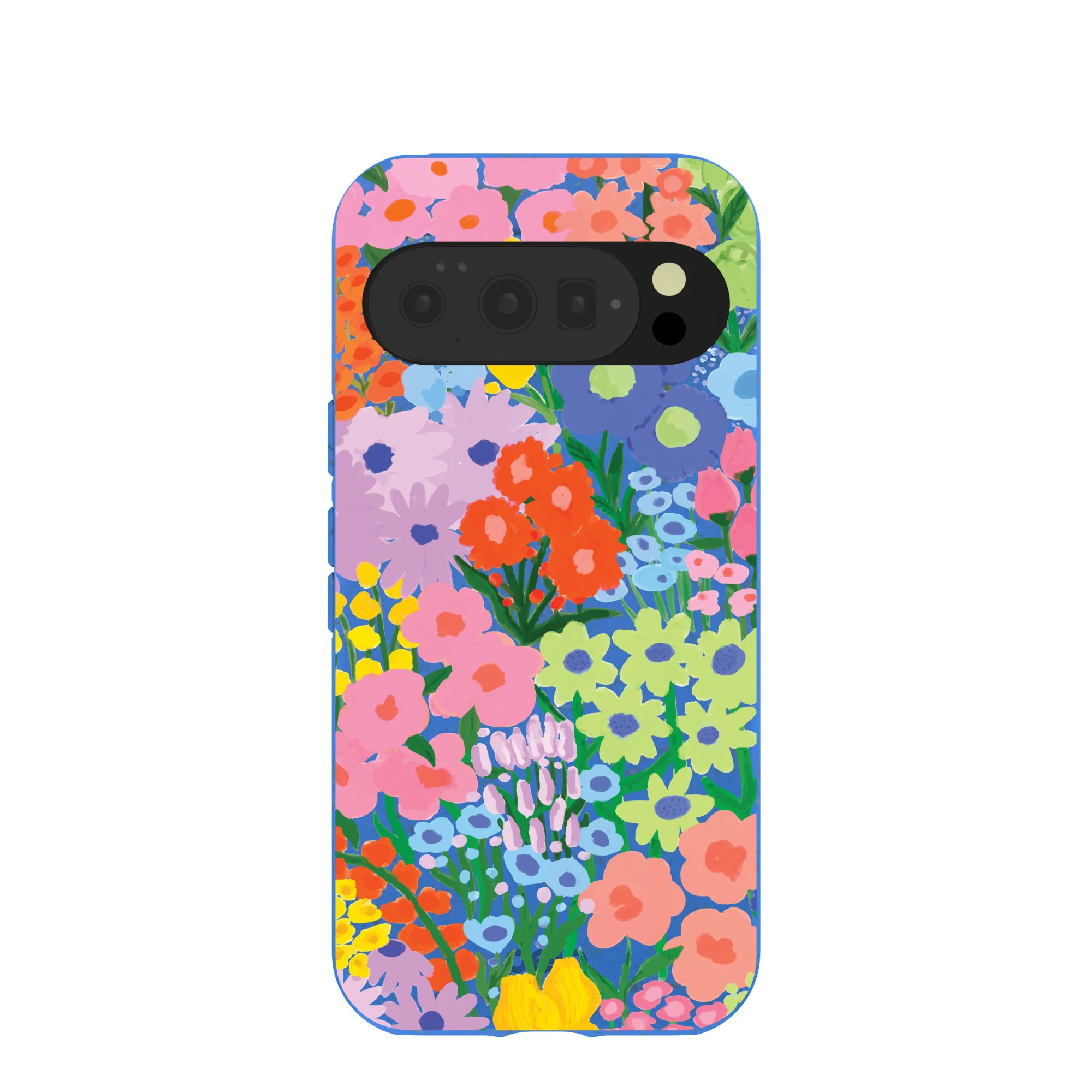 Electric Blue Painted Garden Google Pixel 10/10 Pro Case