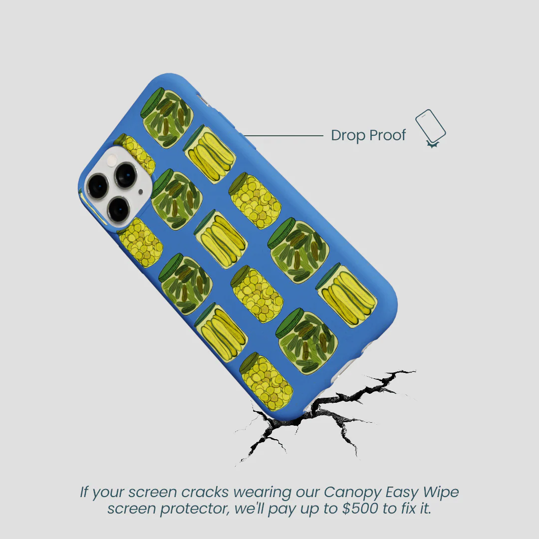 Electric Blue Pickling Pickles iPhone 11 Pro Case - Image 5