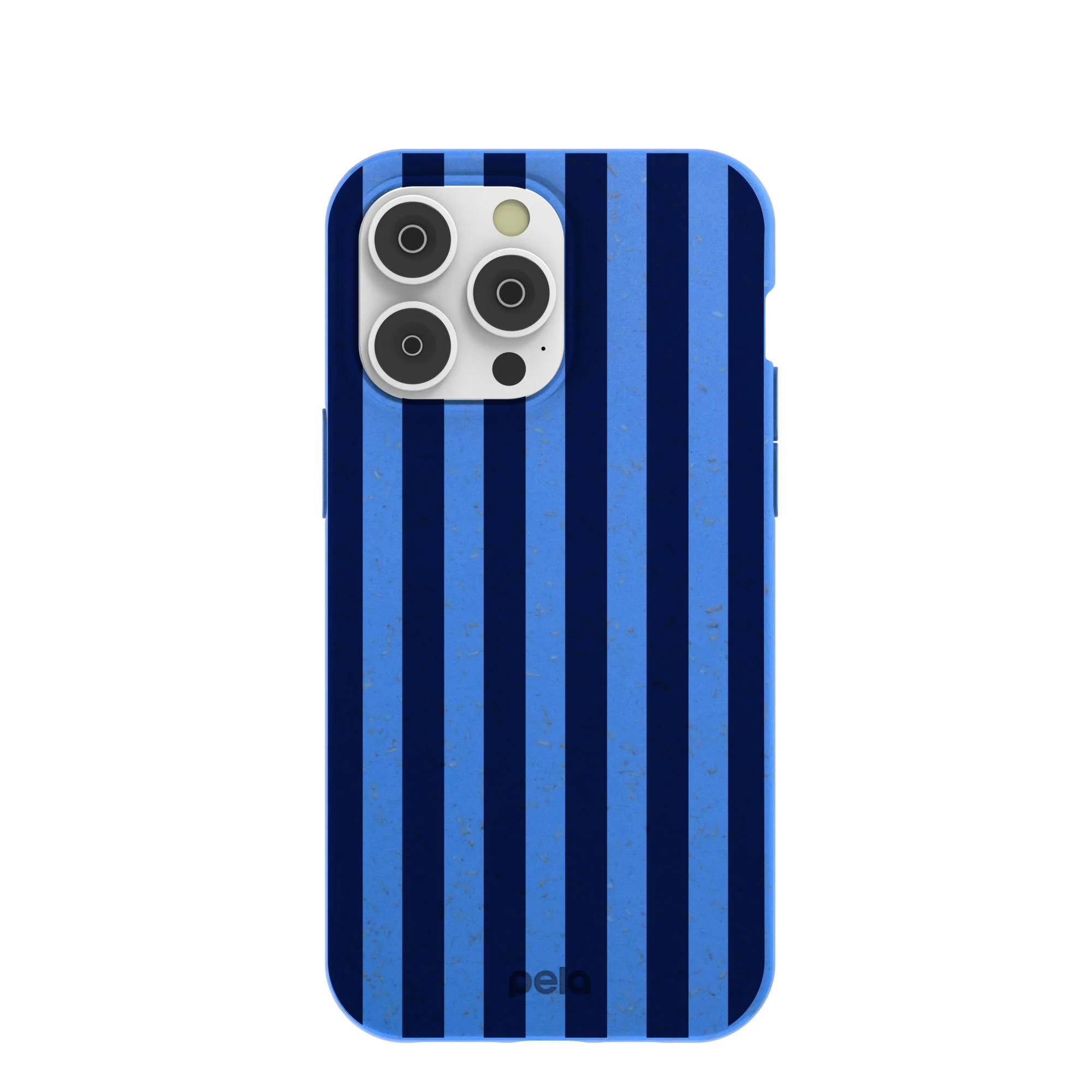 Electric Blue Sapphire Stripes iPhone 14 Pro Max Case