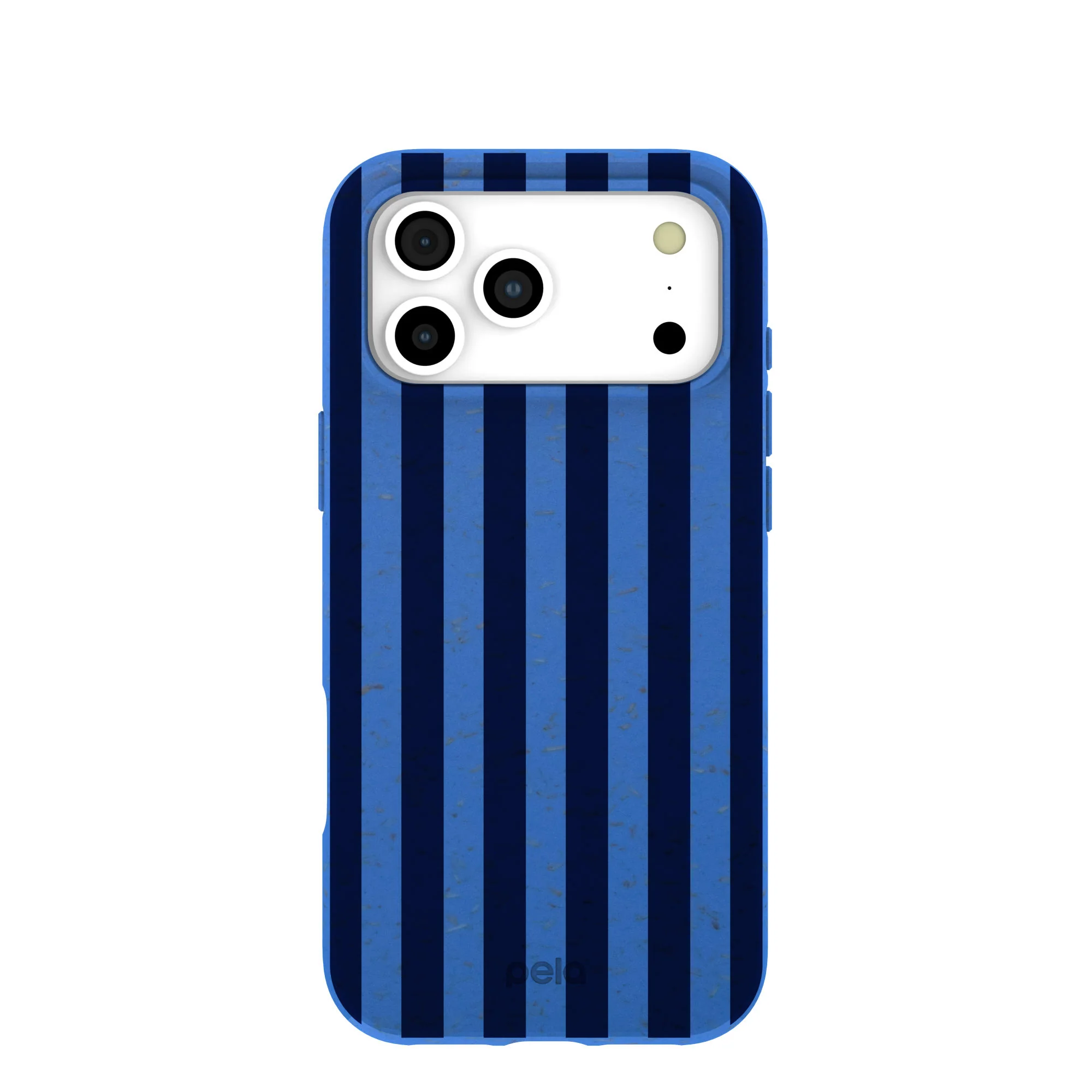 Electric Blue Sapphire Stripes iPhone 17 Pro Max Case