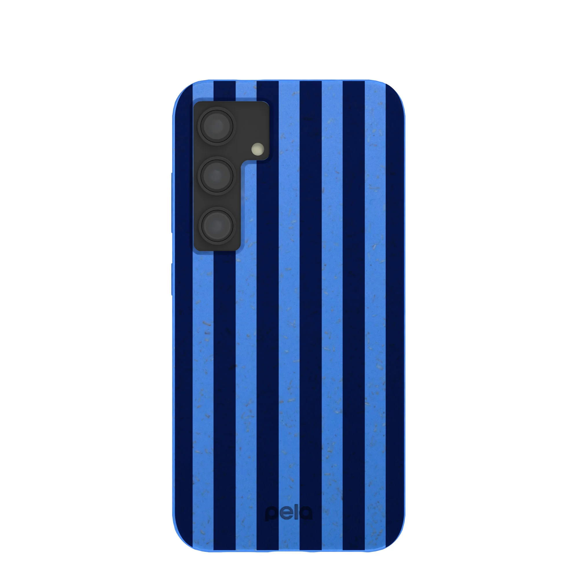 Electric Blue Sapphire Stripes Samsung Galaxy S24 Case