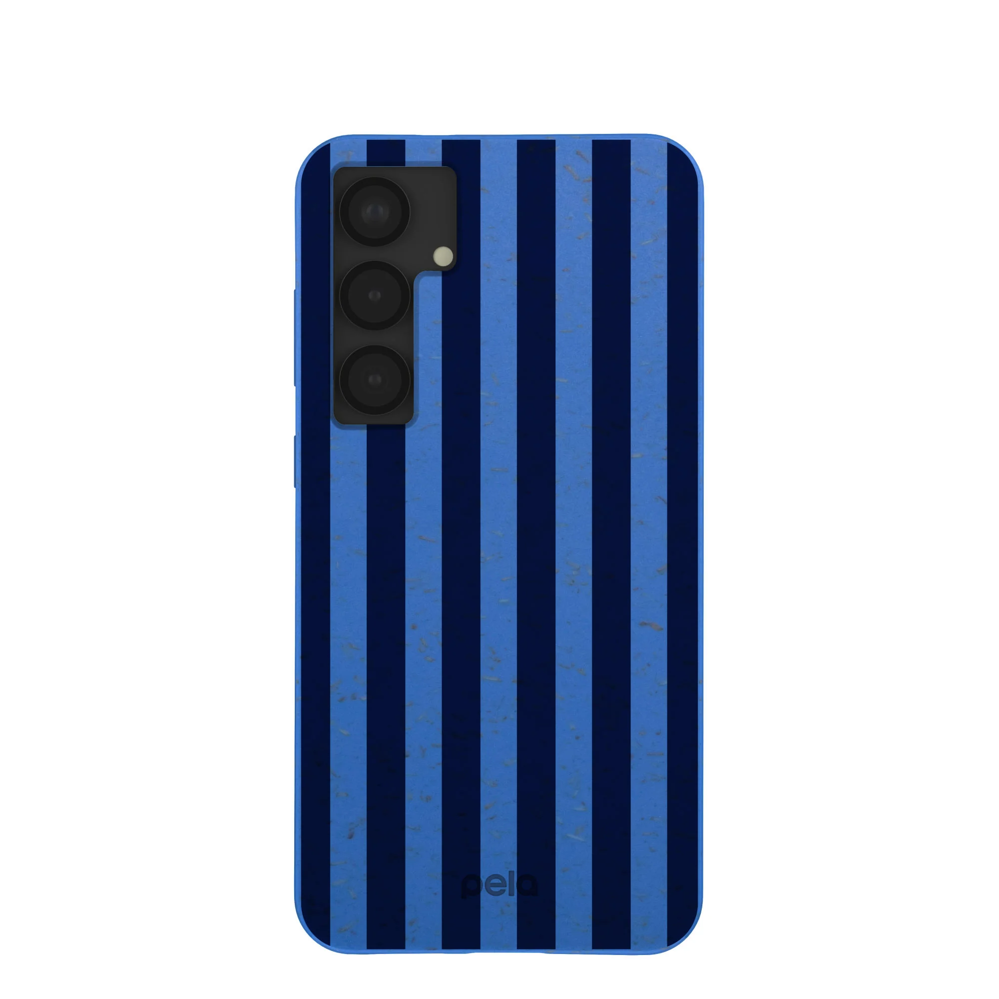 Electric Blue Sapphire Stripes Samsung Galaxy S25+(Plus) Case