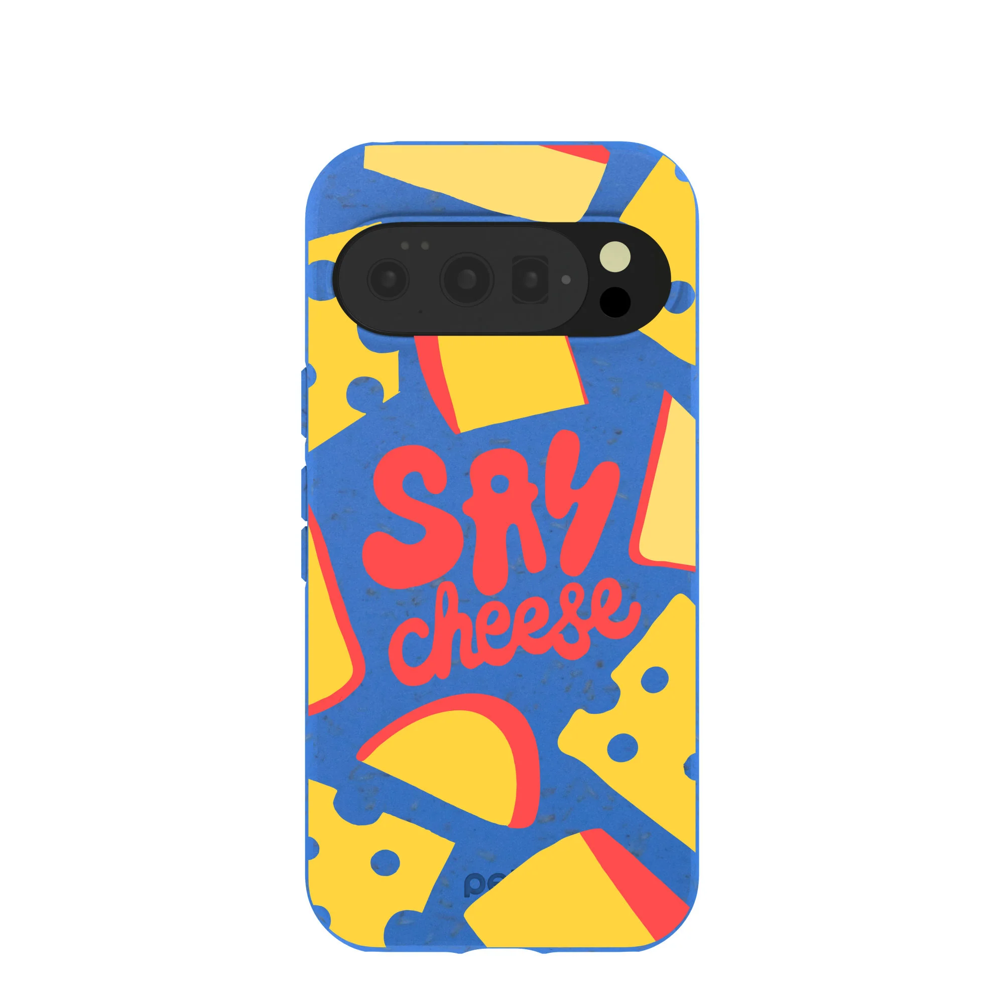 Electric Blue Say Cheese Google Pixel 10/10 Pro Case