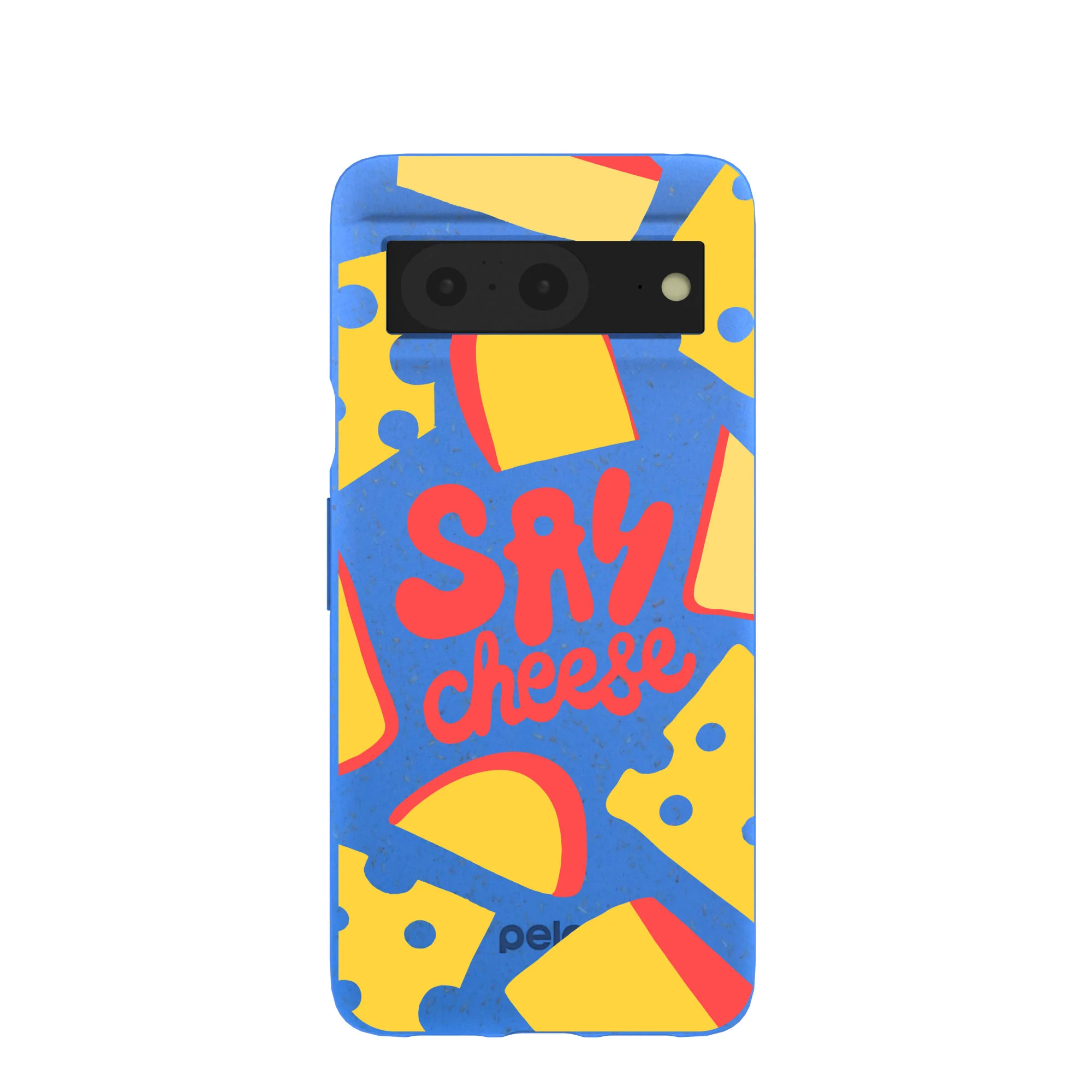 Electric Blue Say Cheese Google Pixel 8 Case