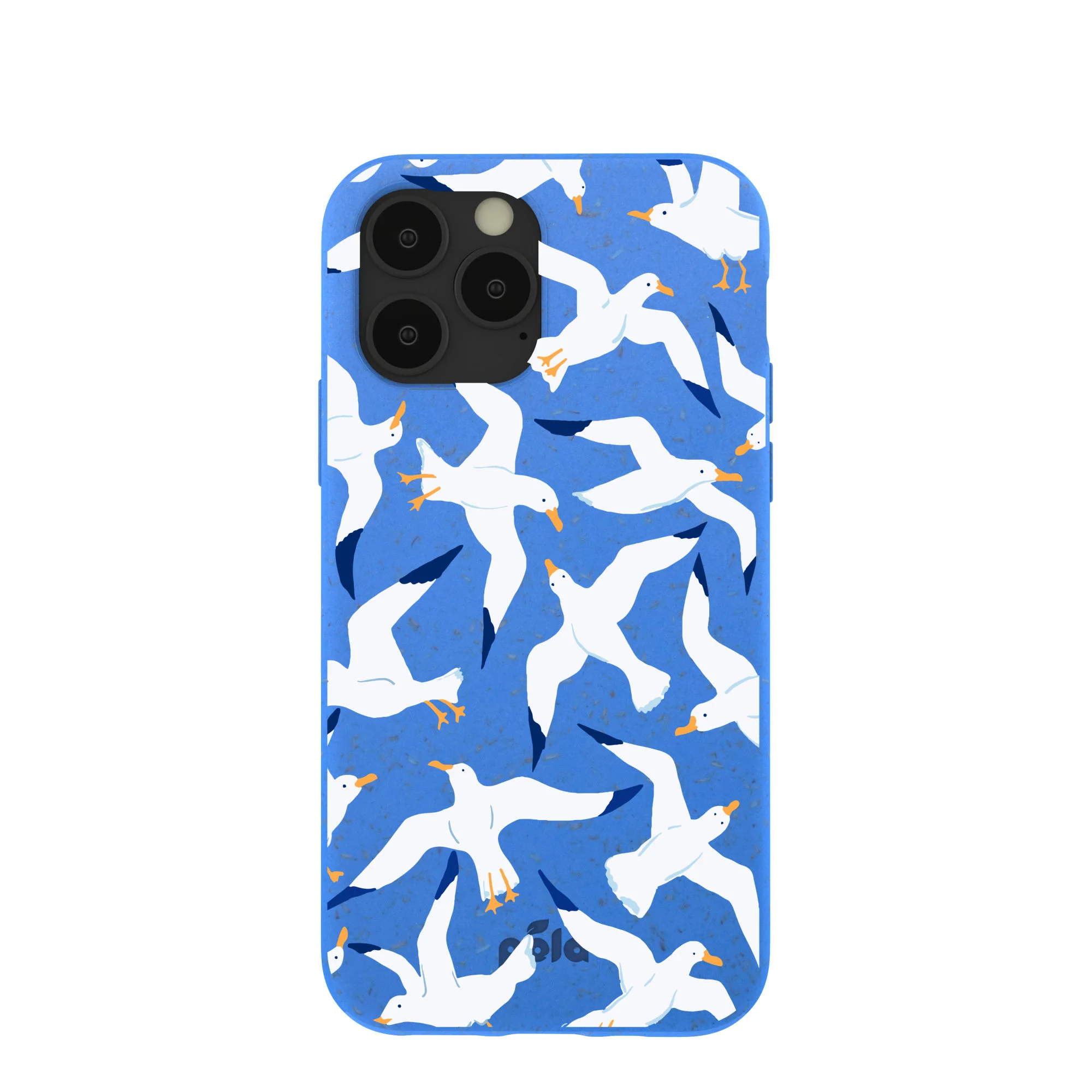 Electric Blue Seagulls iPhone 11 Pro Case