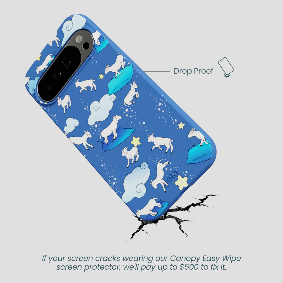 Electric Blue Sheep Dreamers Google Pixel 10 Pro XL Case - Image 5