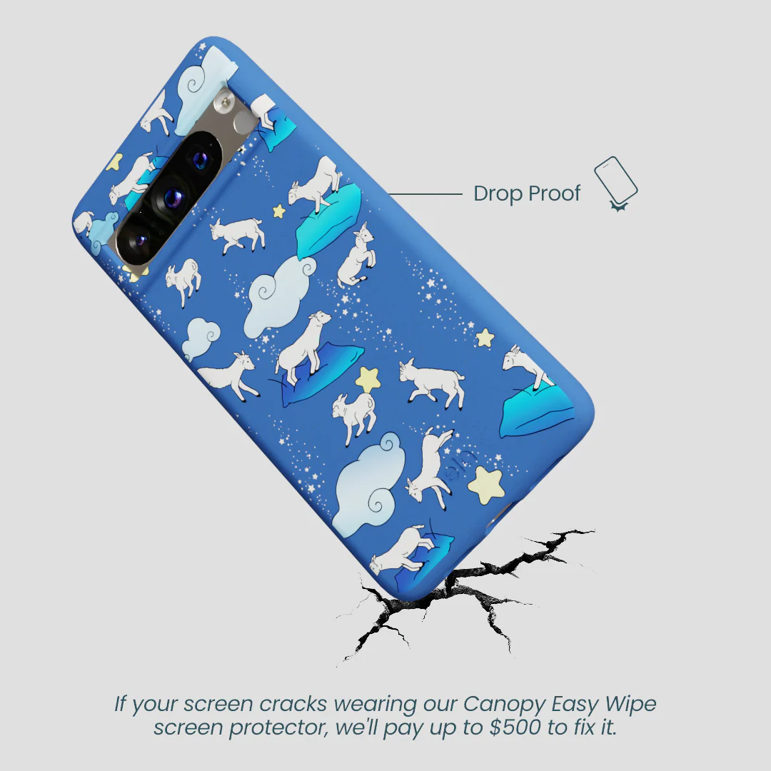 Electric Blue Sheep Dreamers Google Pixel 8 Pro Case - Image 5