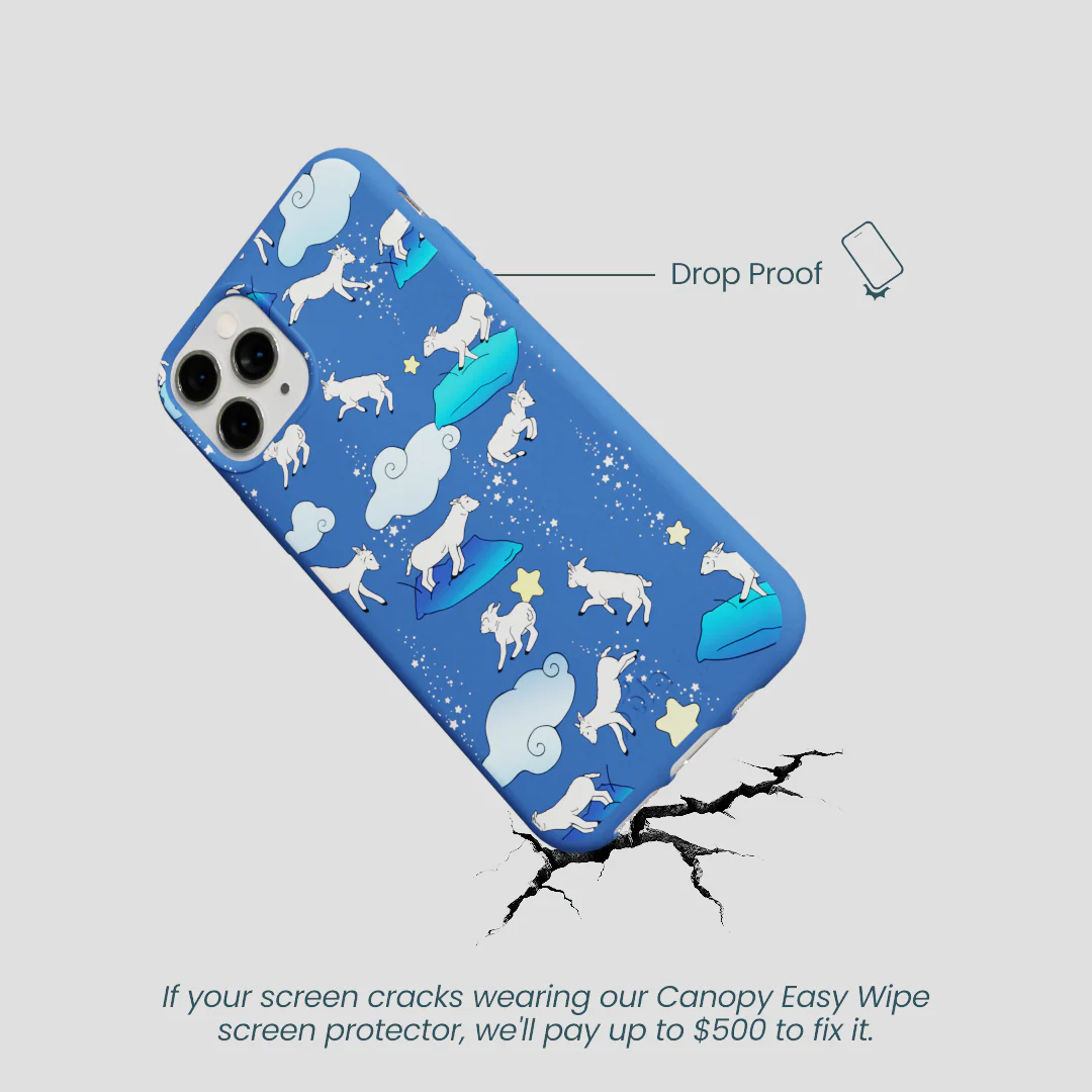 Electric Blue Sheep Dreamers iPhone 11 Pro Case - Image 5