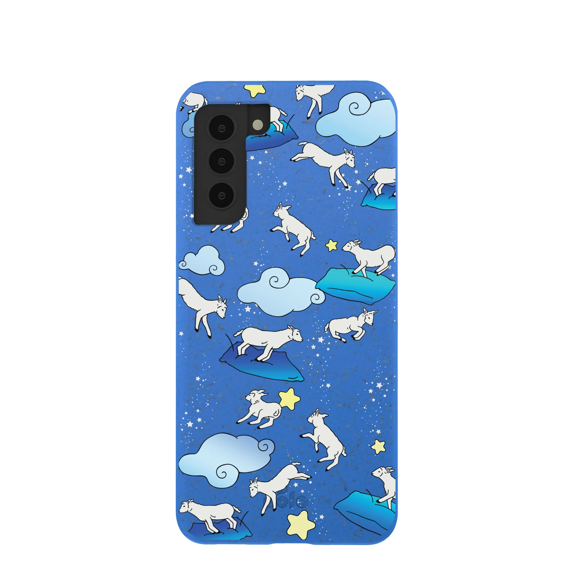 Electric Blue Sheep Dreamers Samsung Galaxy S21 Case
