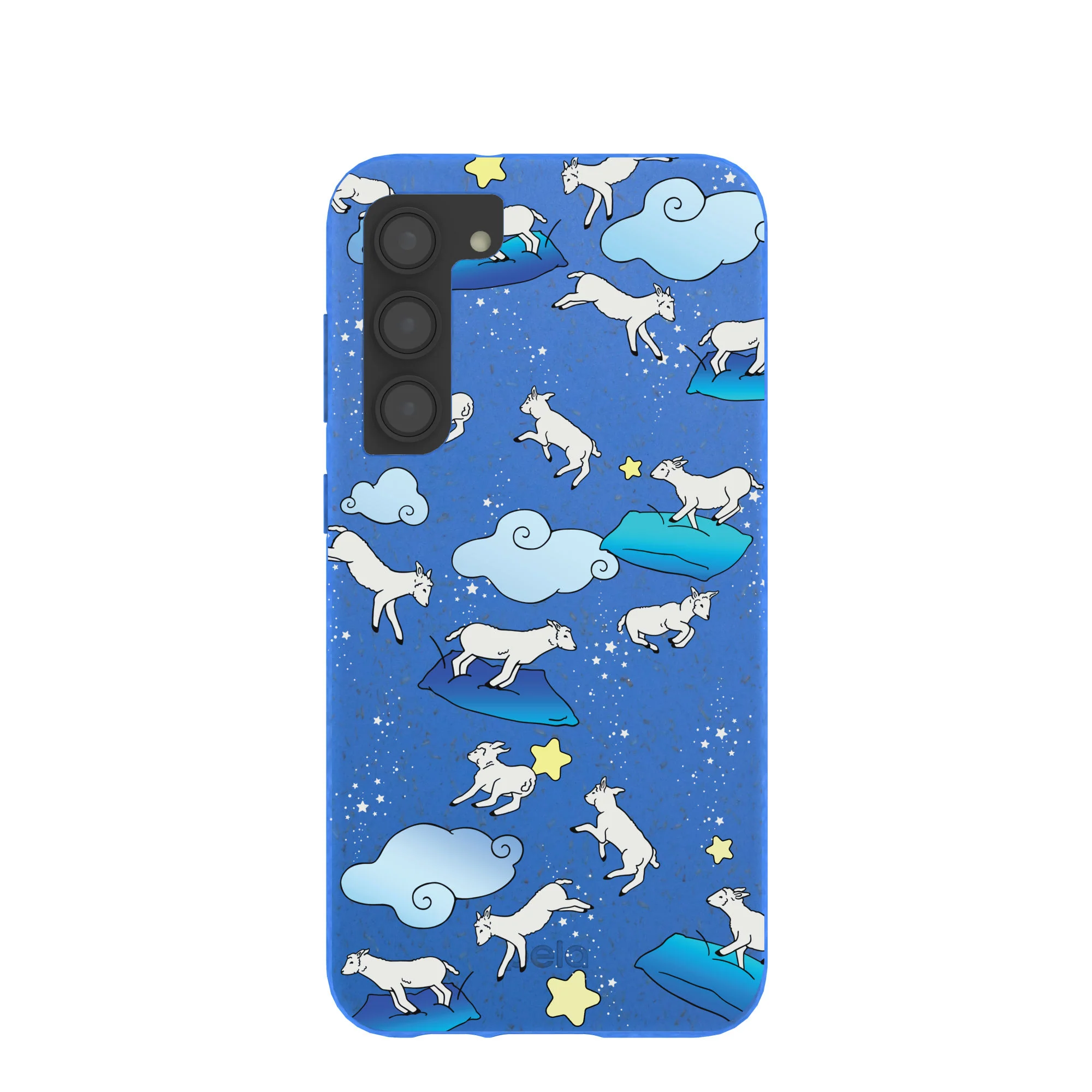 Electric Blue Sheep Dreamers Samsung Galaxy S23+(Plus) Case