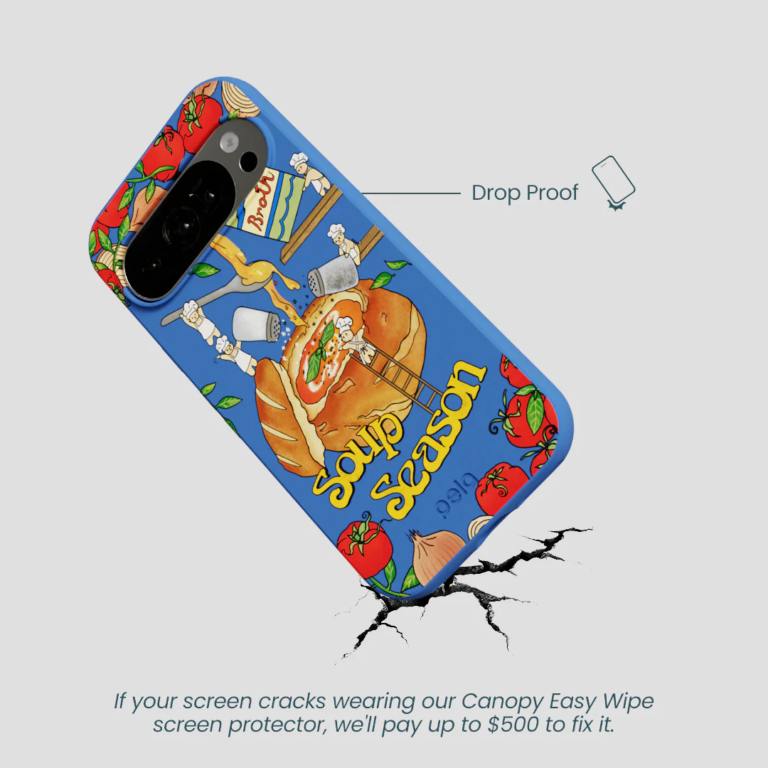 Electric Blue Soup Season Google Pixel 10/10 Pro Case - Image 5