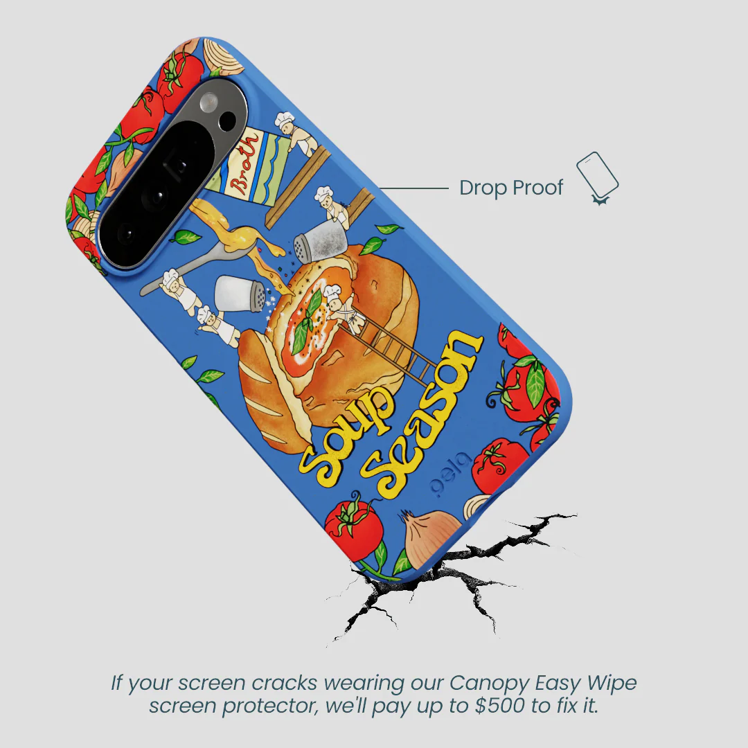 Electric Blue Soup Season Google Pixel 10 Pro XL Case - Image 5