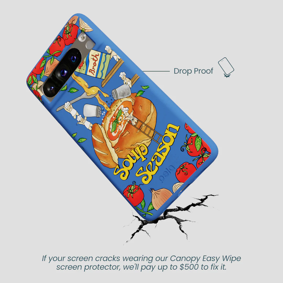 Electric Blue Soup Season Google Pixel 8 Pro Case - Image 5