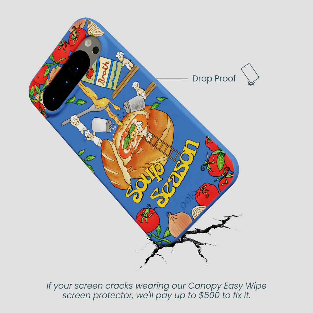 Electric Blue Soup Season Google Pixel 9 Pro XL Case - Image 5