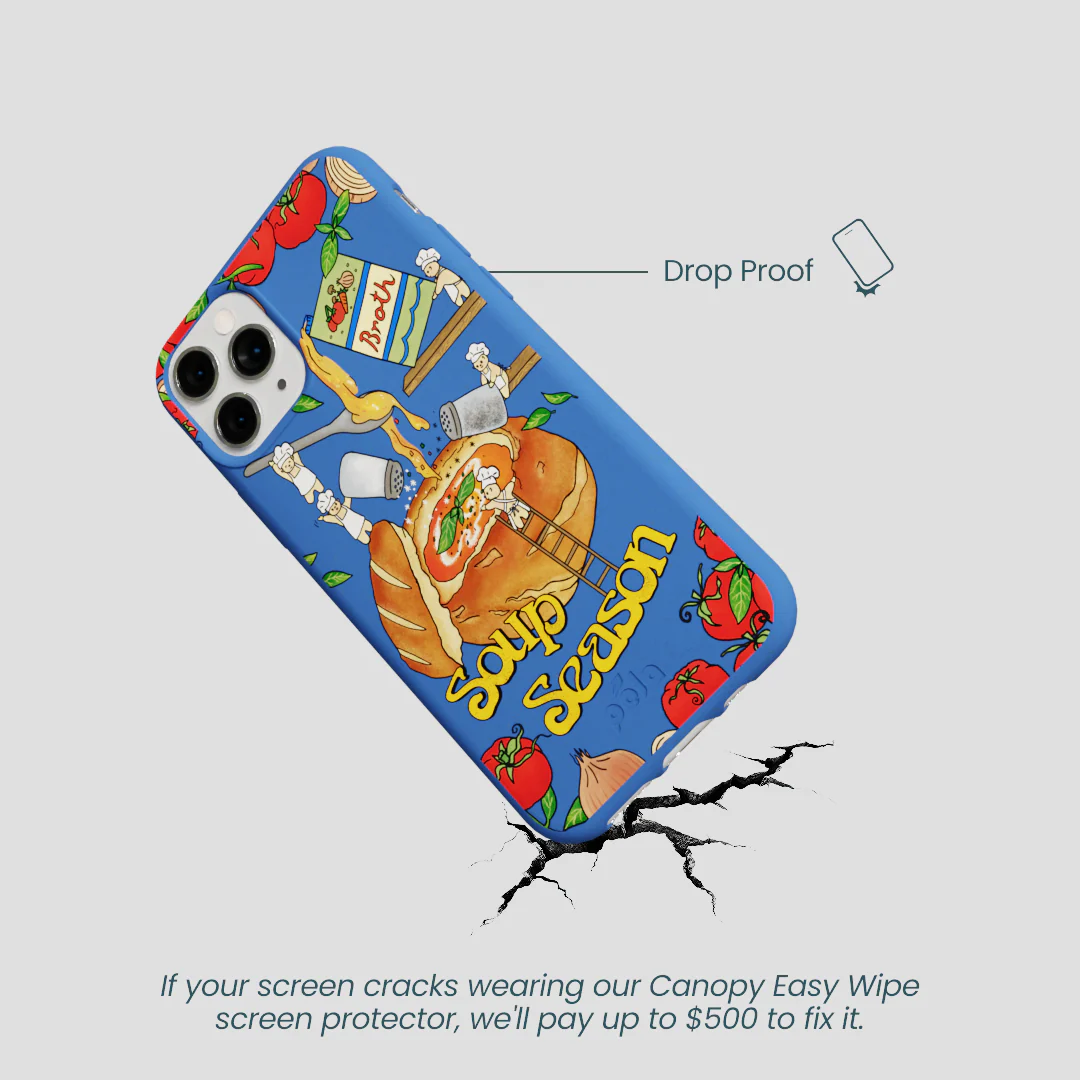 Electric Blue Soup Season iPhone 11 Pro Case - Image 5