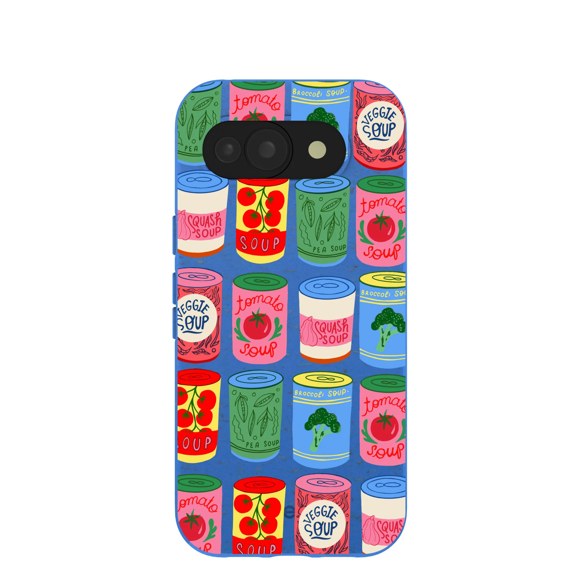 Electric Blue Soup Stories Google Pixel 10a Case