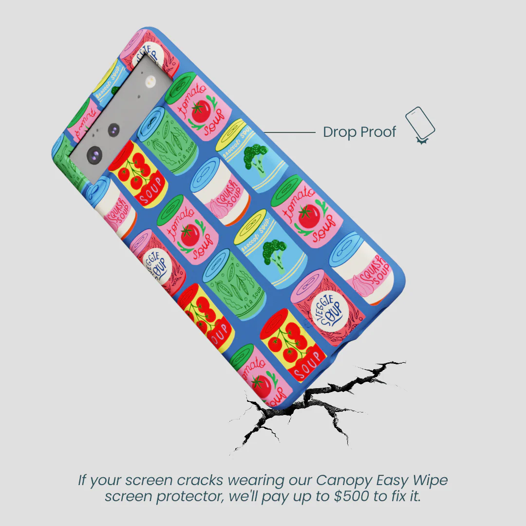 Electric Blue Soup Stories Google Pixel 6 Case - Image 5