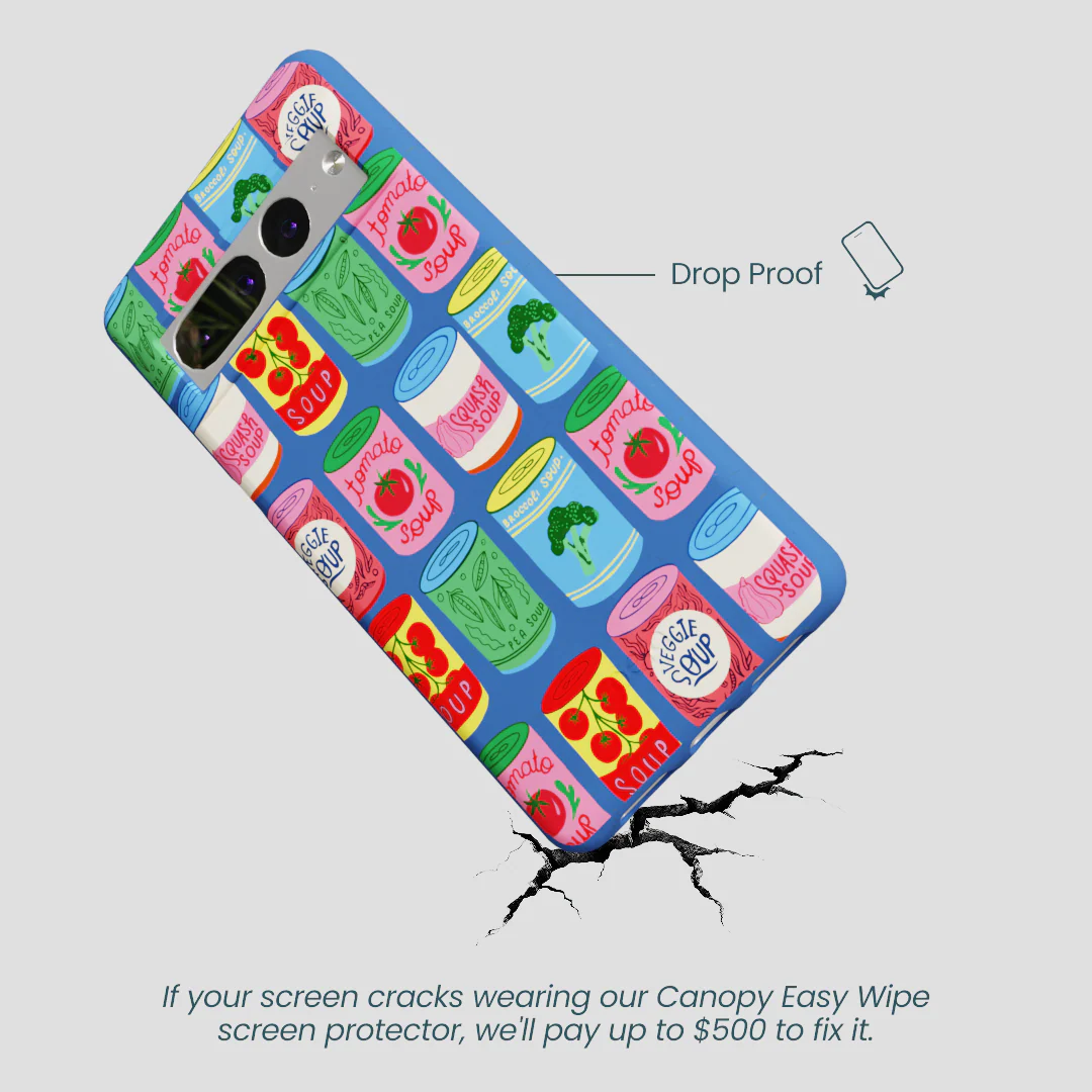Electric Blue Soup Stories Google Pixel 7 Pro Case - Image 5