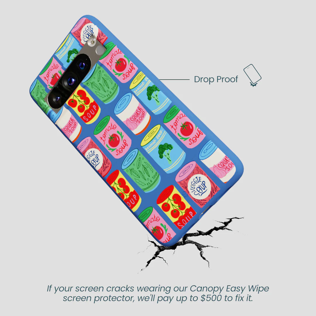 Electric Blue Soup Stories Google Pixel 8 Pro Case - Image 5