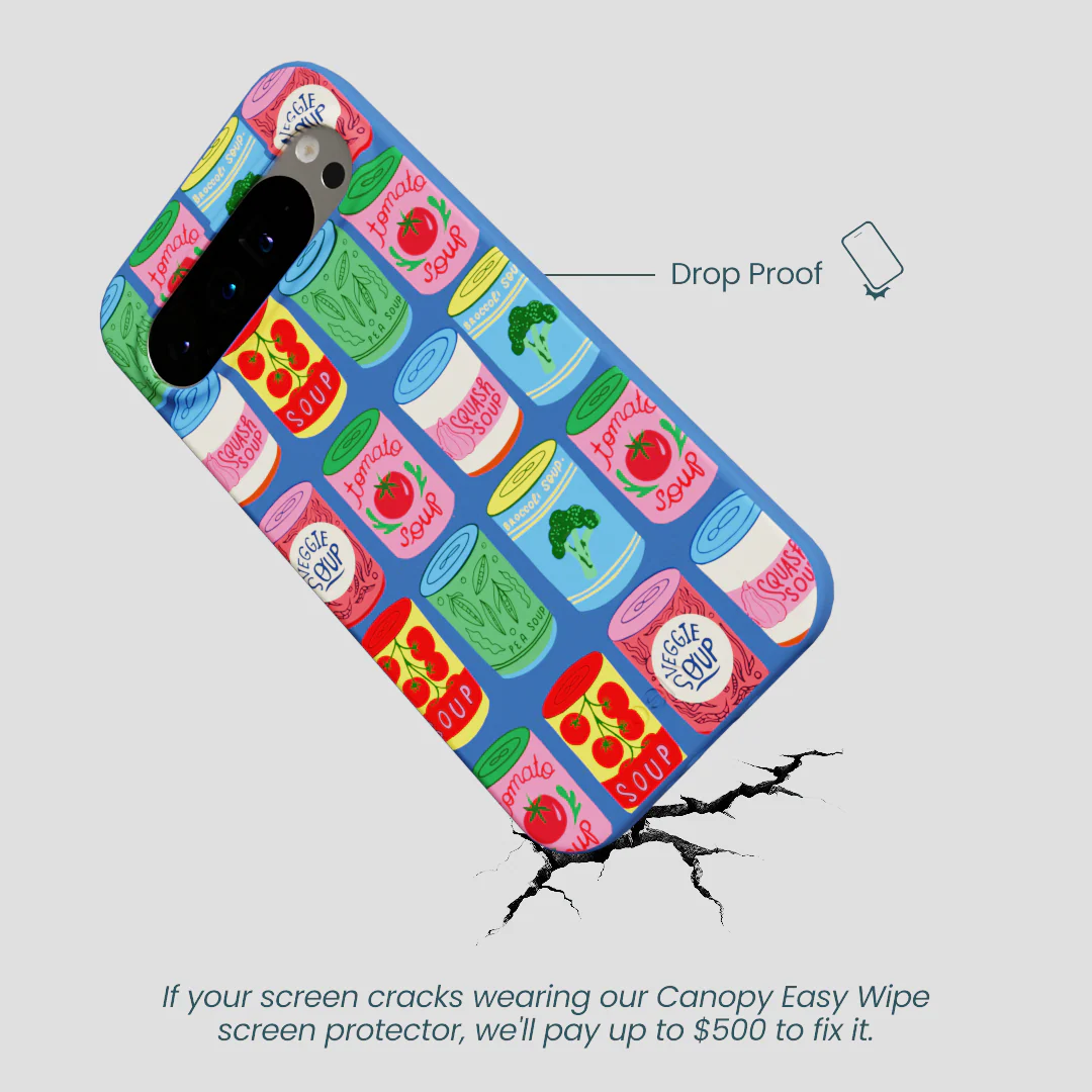 Electric Blue Soup Stories Google Pixel 9 Pro XL Case - Image 5