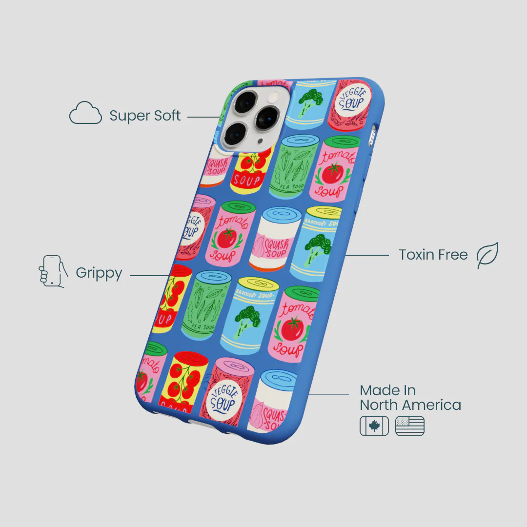 Electric Blue Soup Stories iPhone 11 Pro Case - Image 4