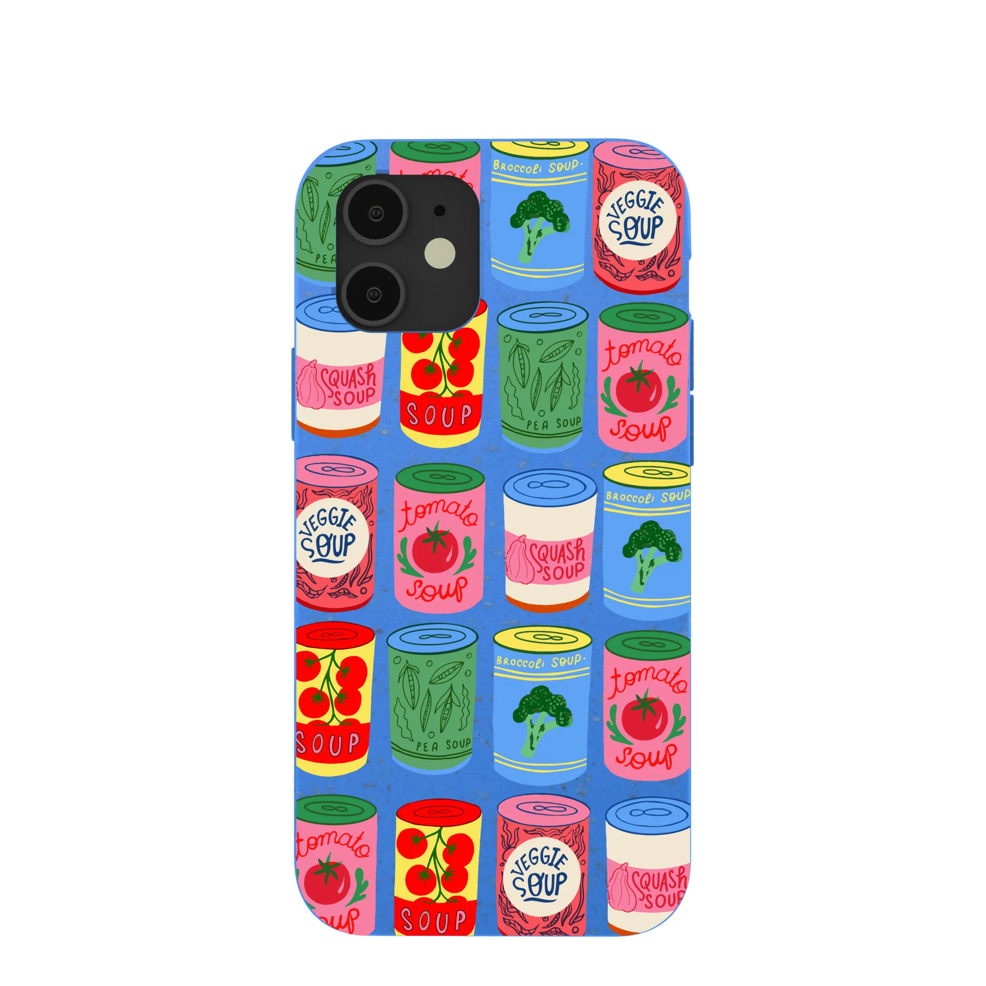 Electric Blue Soup Stories iPhone 12/ iPhone 12 Pro Case