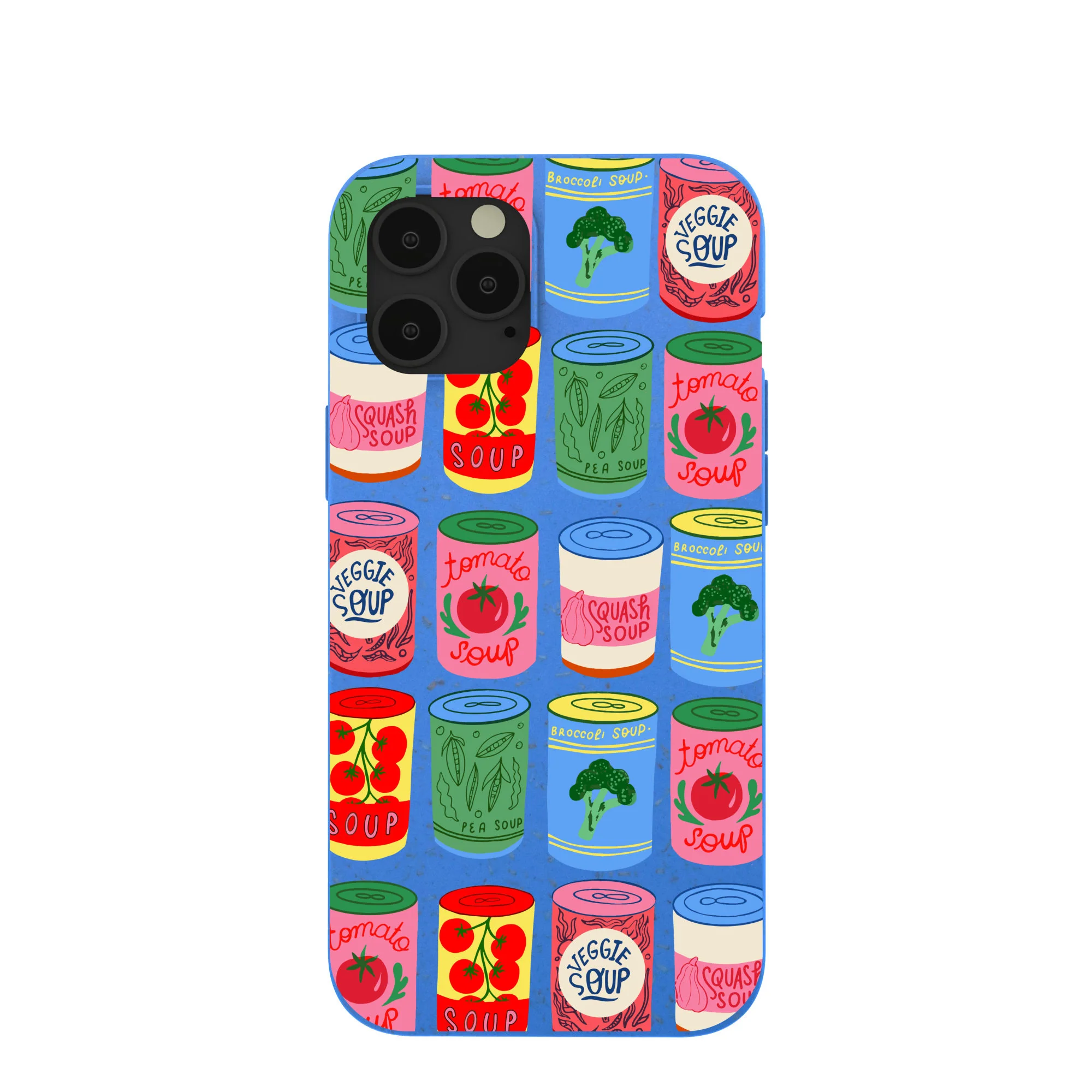 Electric Blue Soup Stories iPhone 12 Pro Max Case