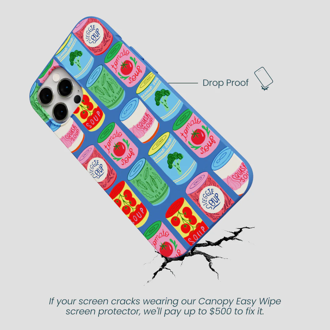 Electric Blue Soup Stories iPhone 12 Pro Max Case - Image 5