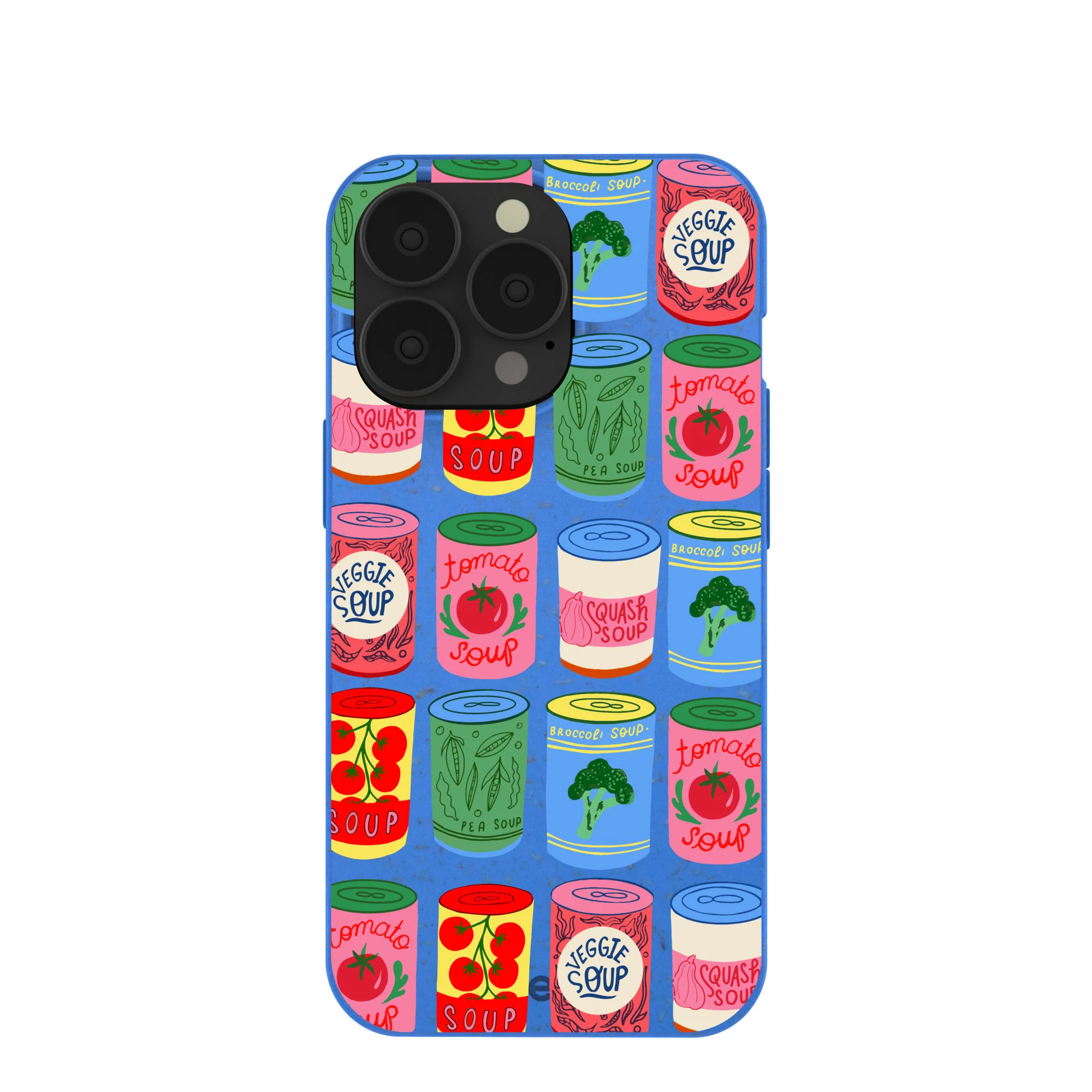 Electric Blue Soup Stories iPhone 13 Pro Case