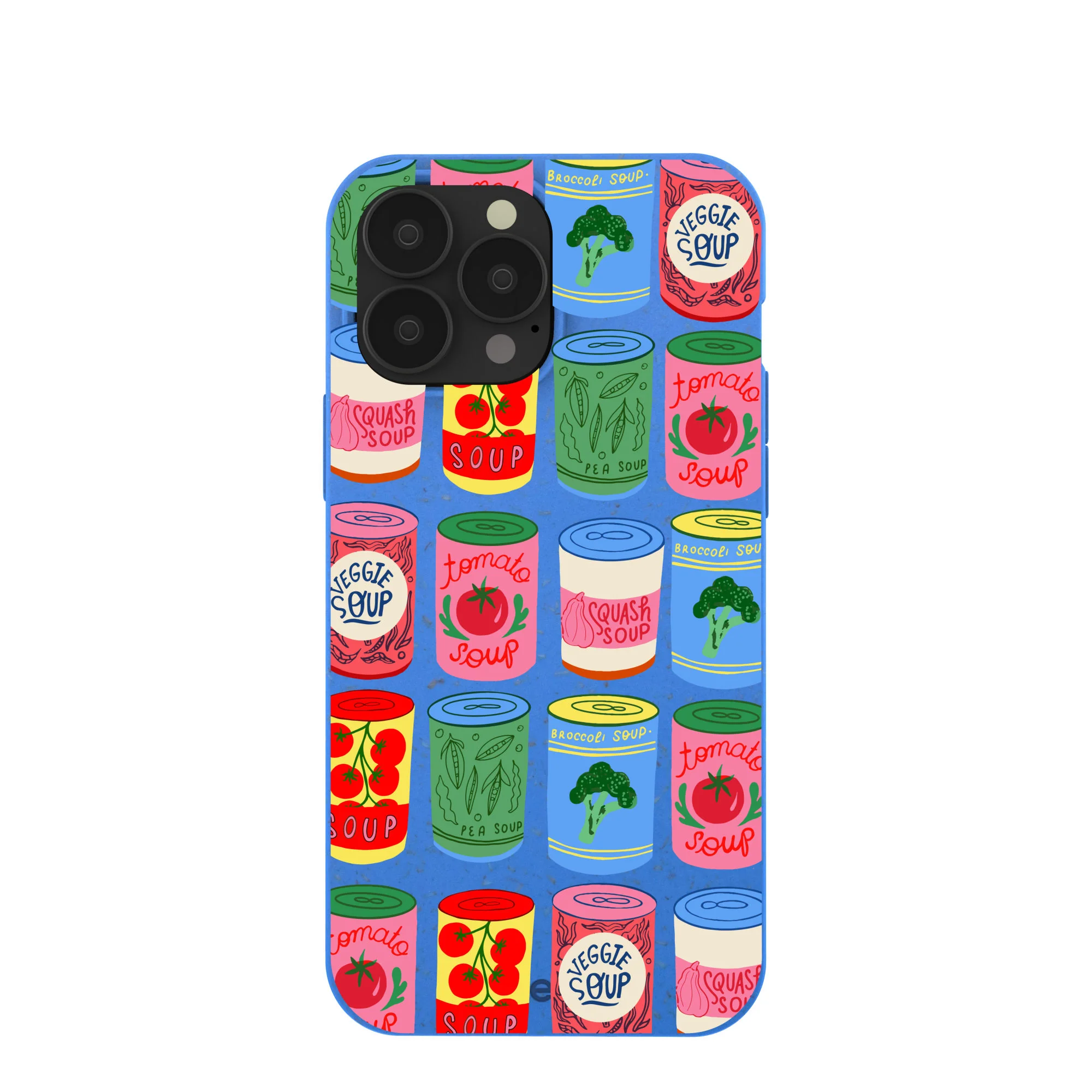 Electric Blue Soup Stories iPhone 13 Pro Max Case