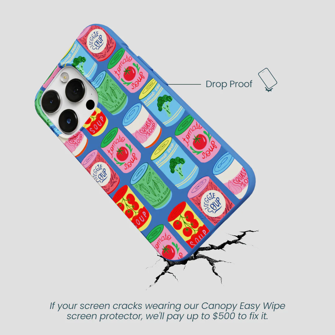 Electric Blue Soup Stories iPhone 13 Pro Max Case - Image 5