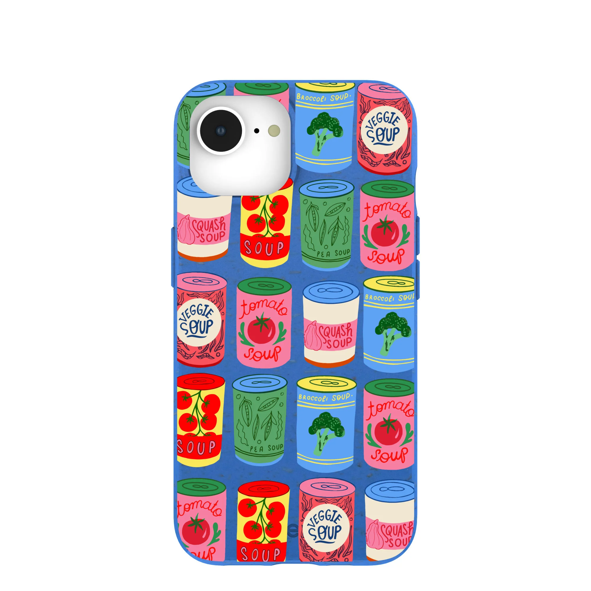 Electric Blue Soup Stories iPhone 16e/17e Case
