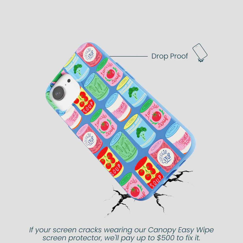 Electric Blue Soup Stories iPhone 16e/17e Case - Image 5