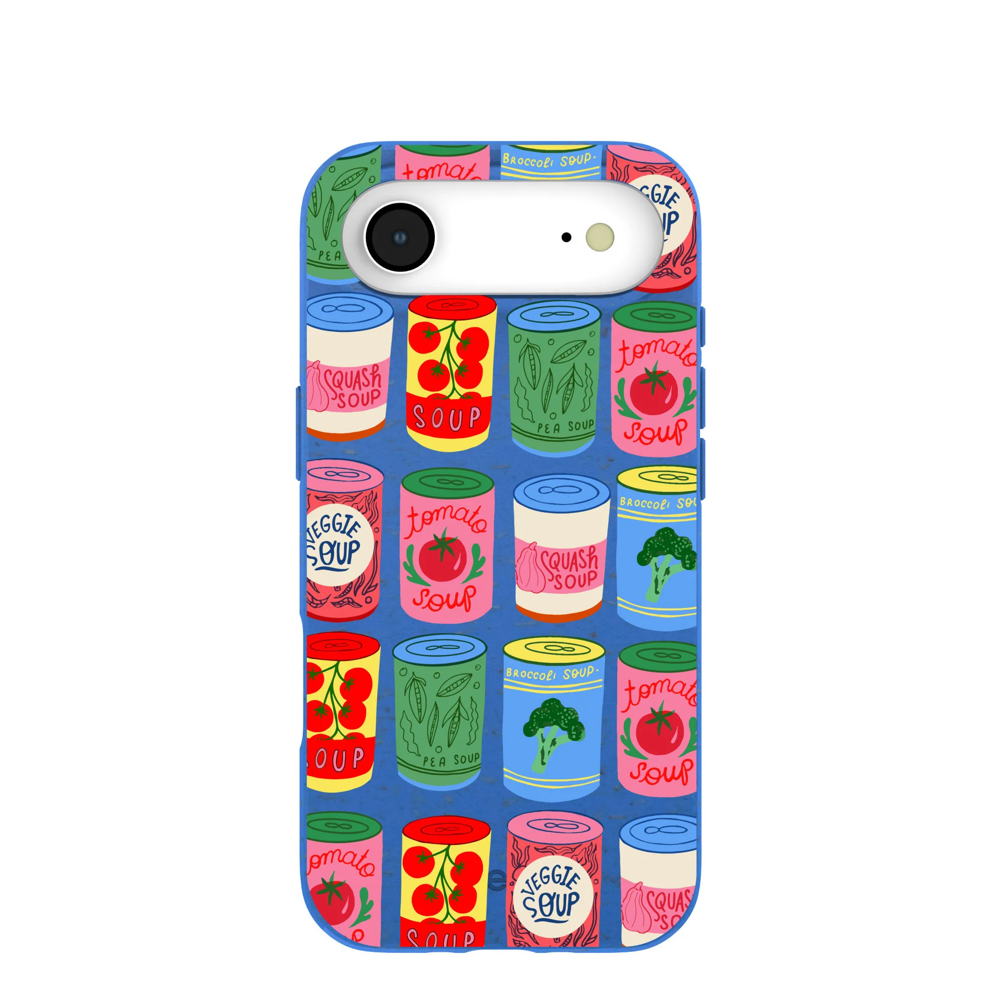 Electric Blue Soup Stories iPhone Air Case
