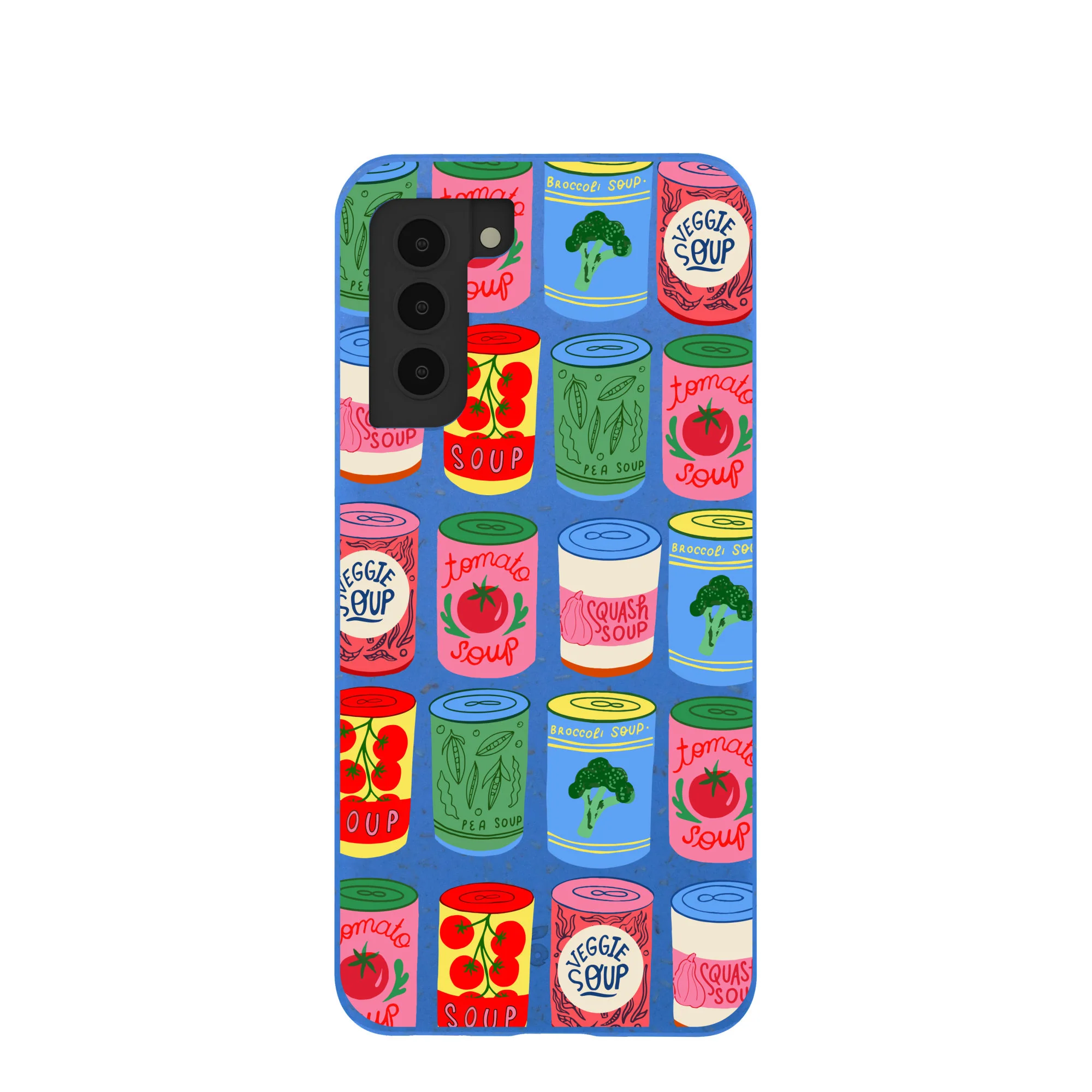 Electric Blue Soup Stories Samsung Galaxy S21 Case