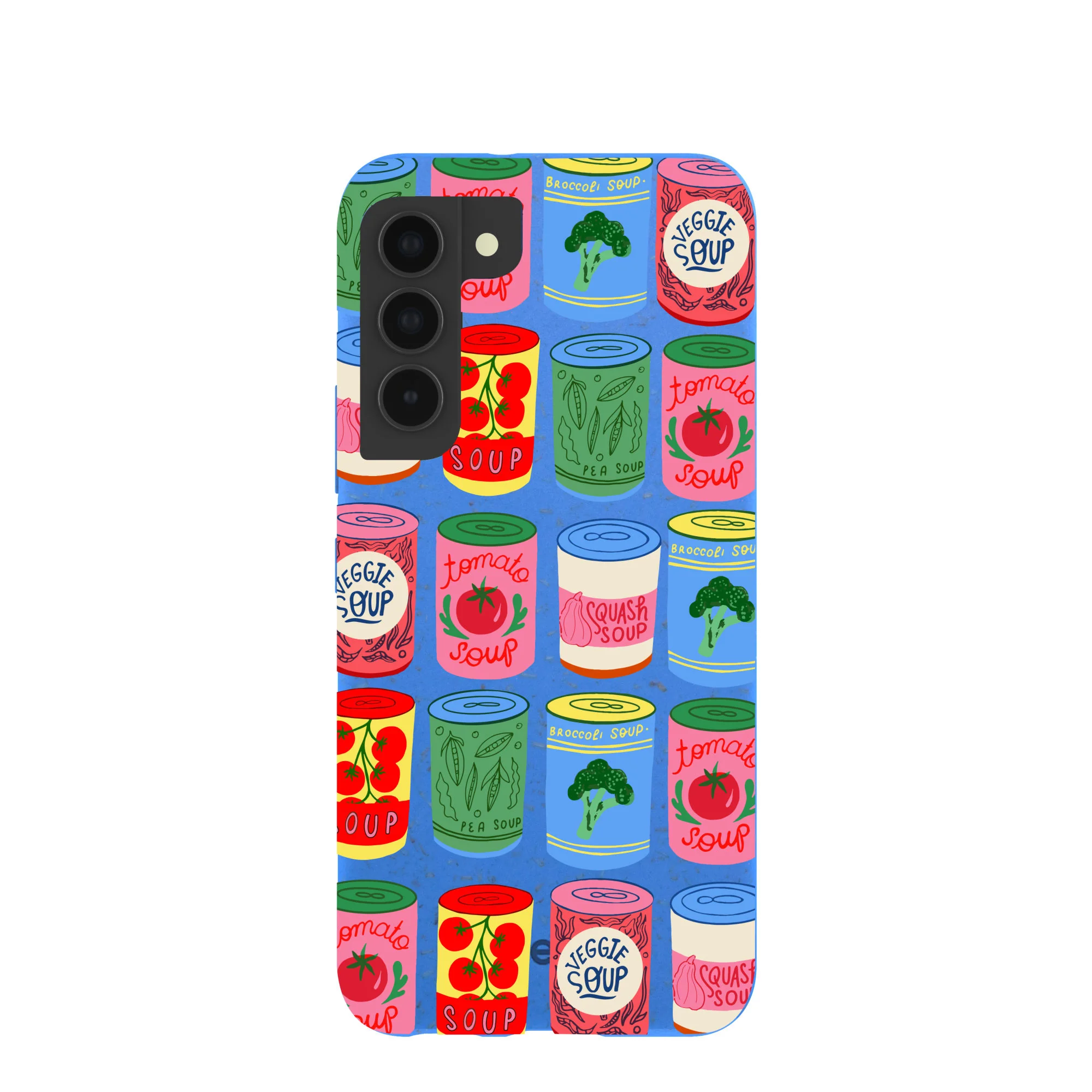 Electric Blue Soup Stories Samsung Galaxy S22 Case