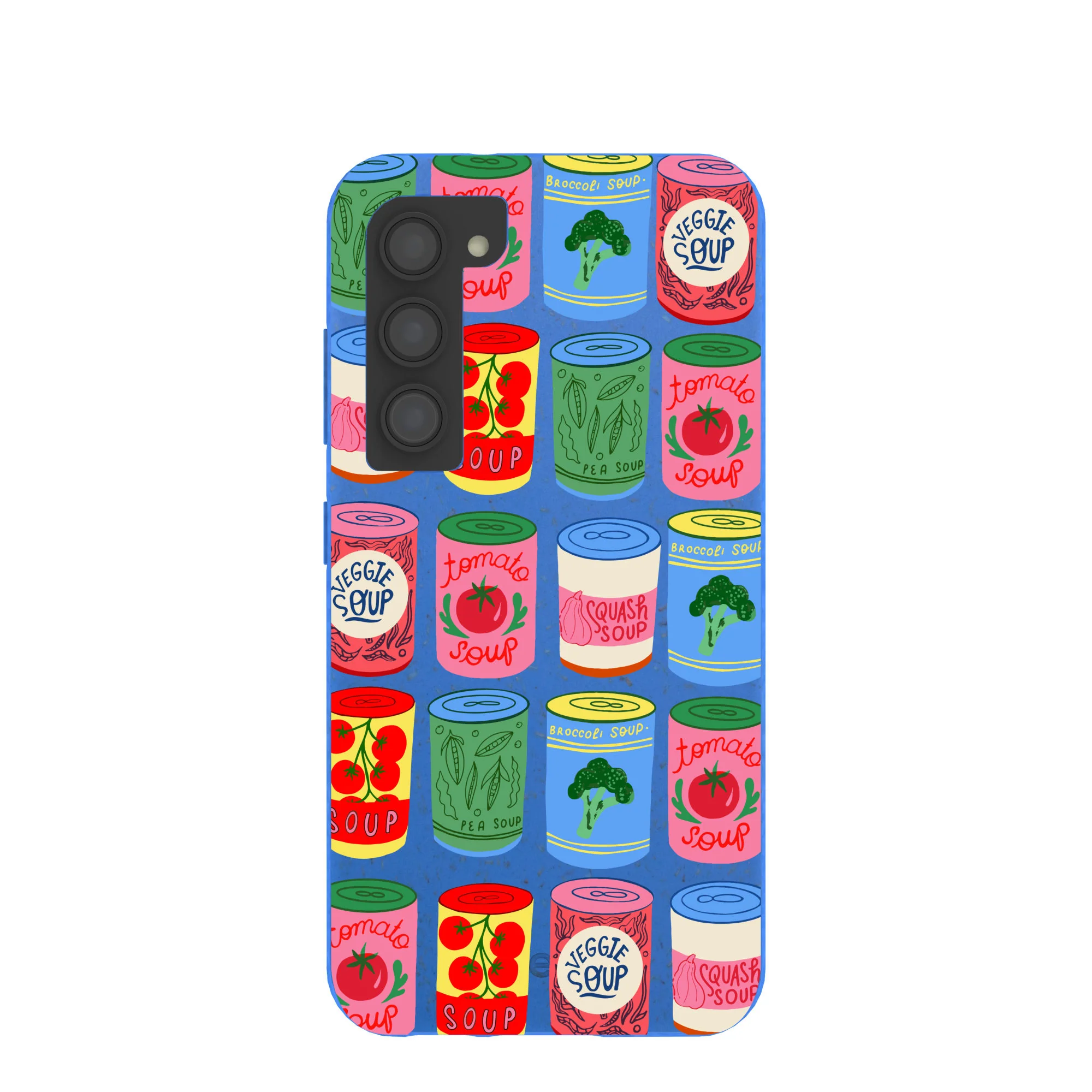 Electric Blue Soup Stories Samsung Galaxy S23 Case
