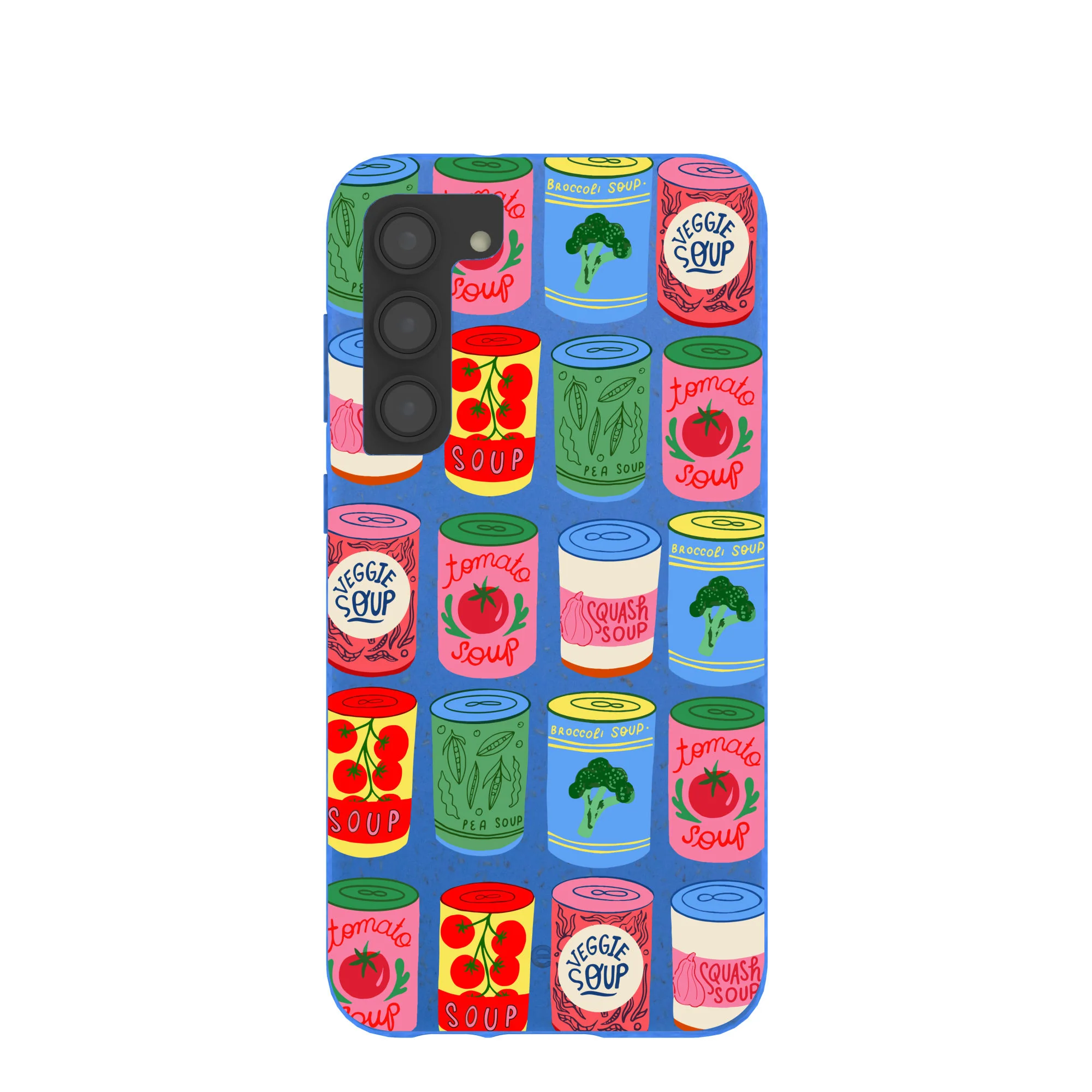 Electric Blue Soup Stories Samsung Galaxy S23+(Plus) Case
