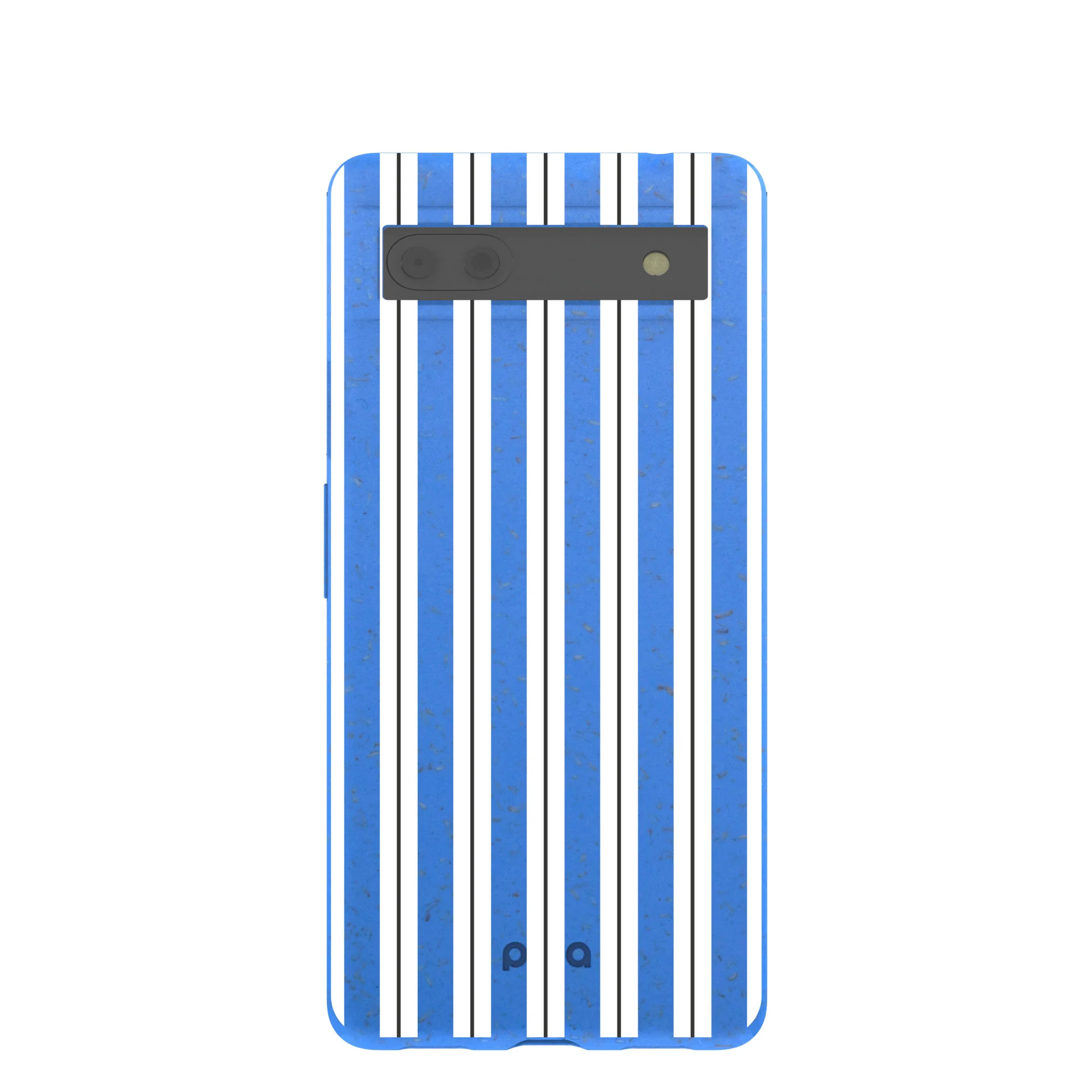 Electric Blue Striped Shirt Google Pixel 6a Case