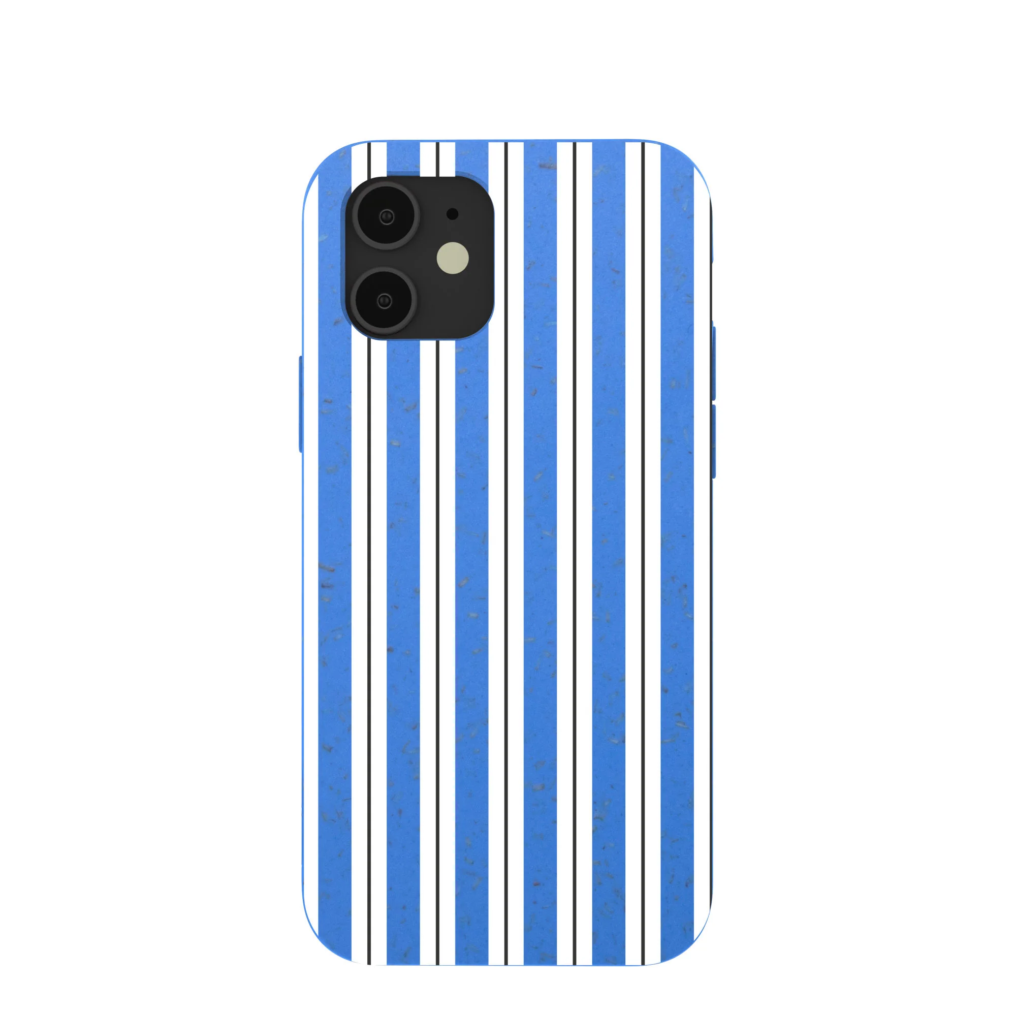 Electric Blue Striped Shirt iPhone 12/ iPhone 12 Pro Case