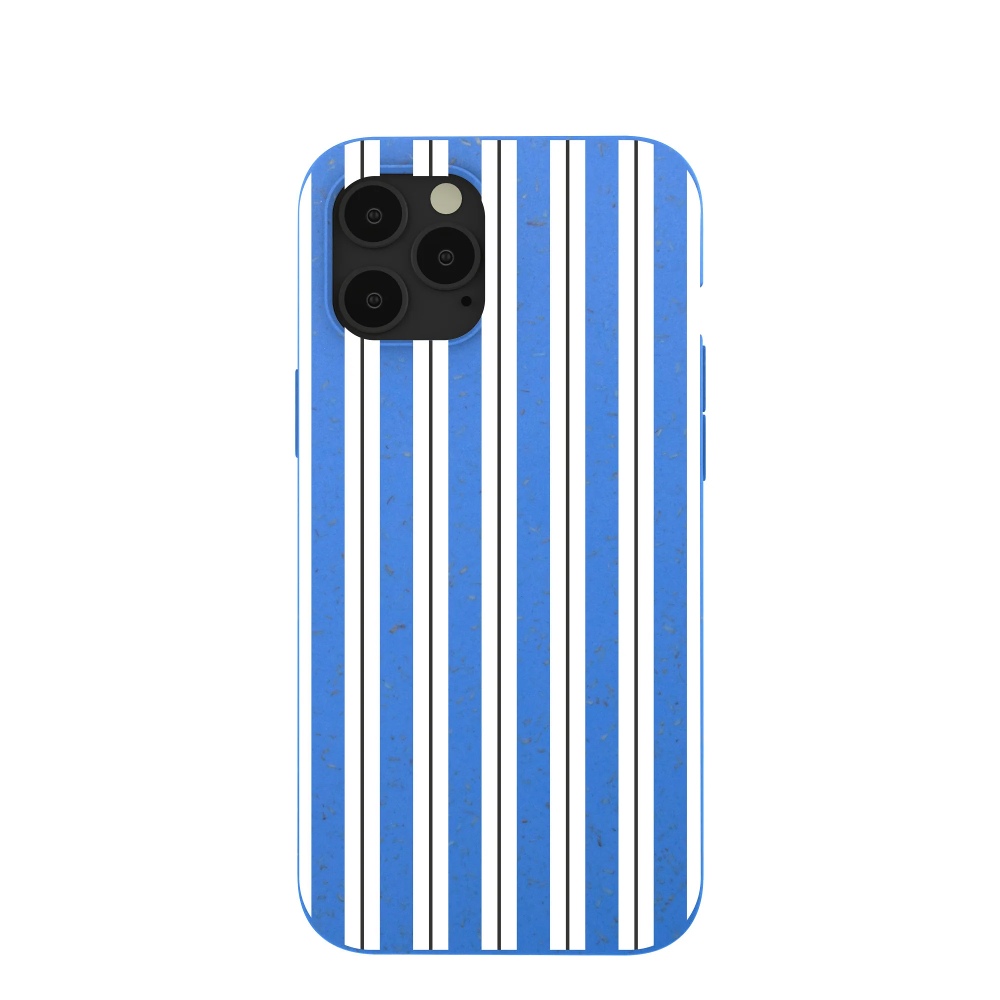 Electric Blue Striped Shirt iPhone 12 Pro Max Case