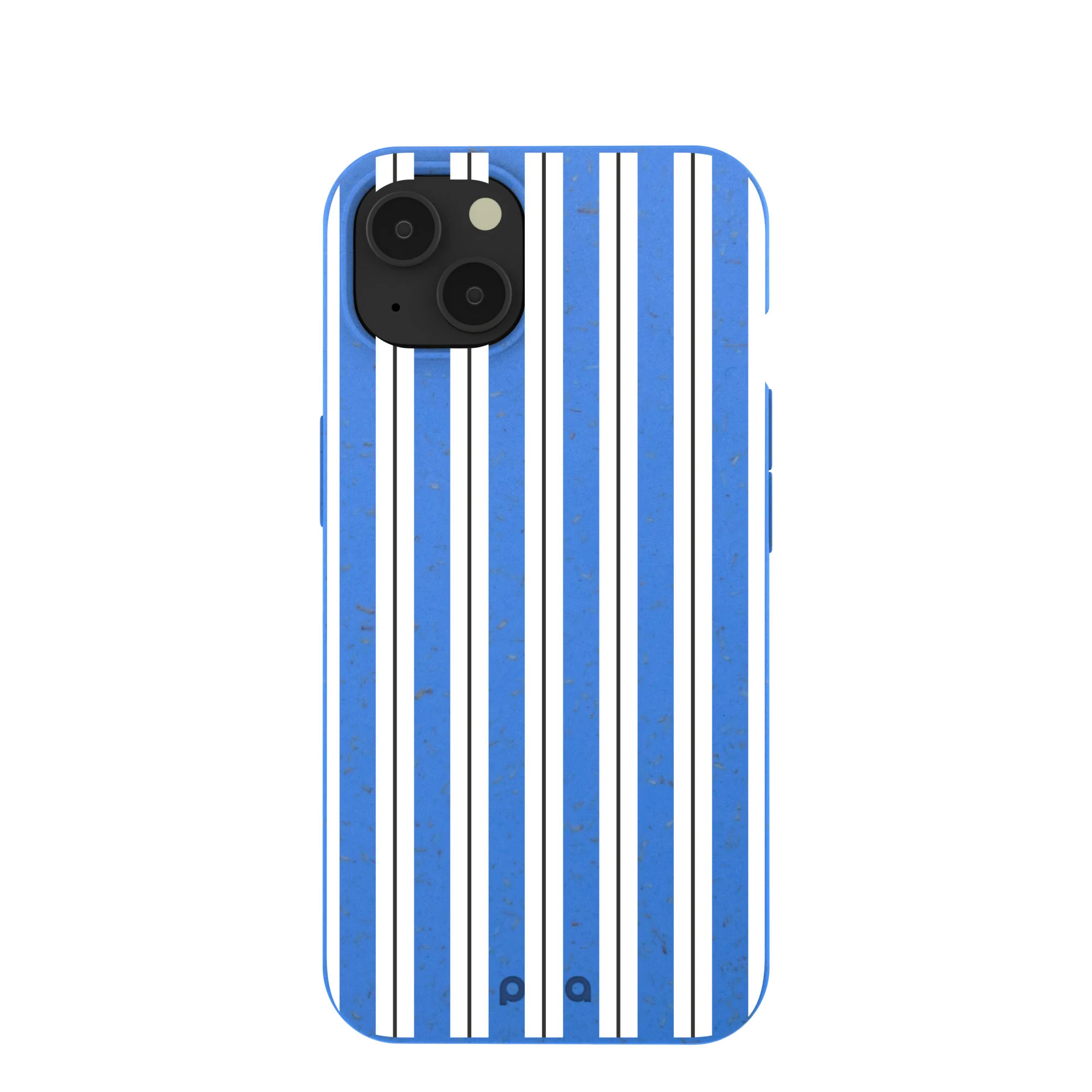 Electric Blue Striped Shirt iPhone 13 Case