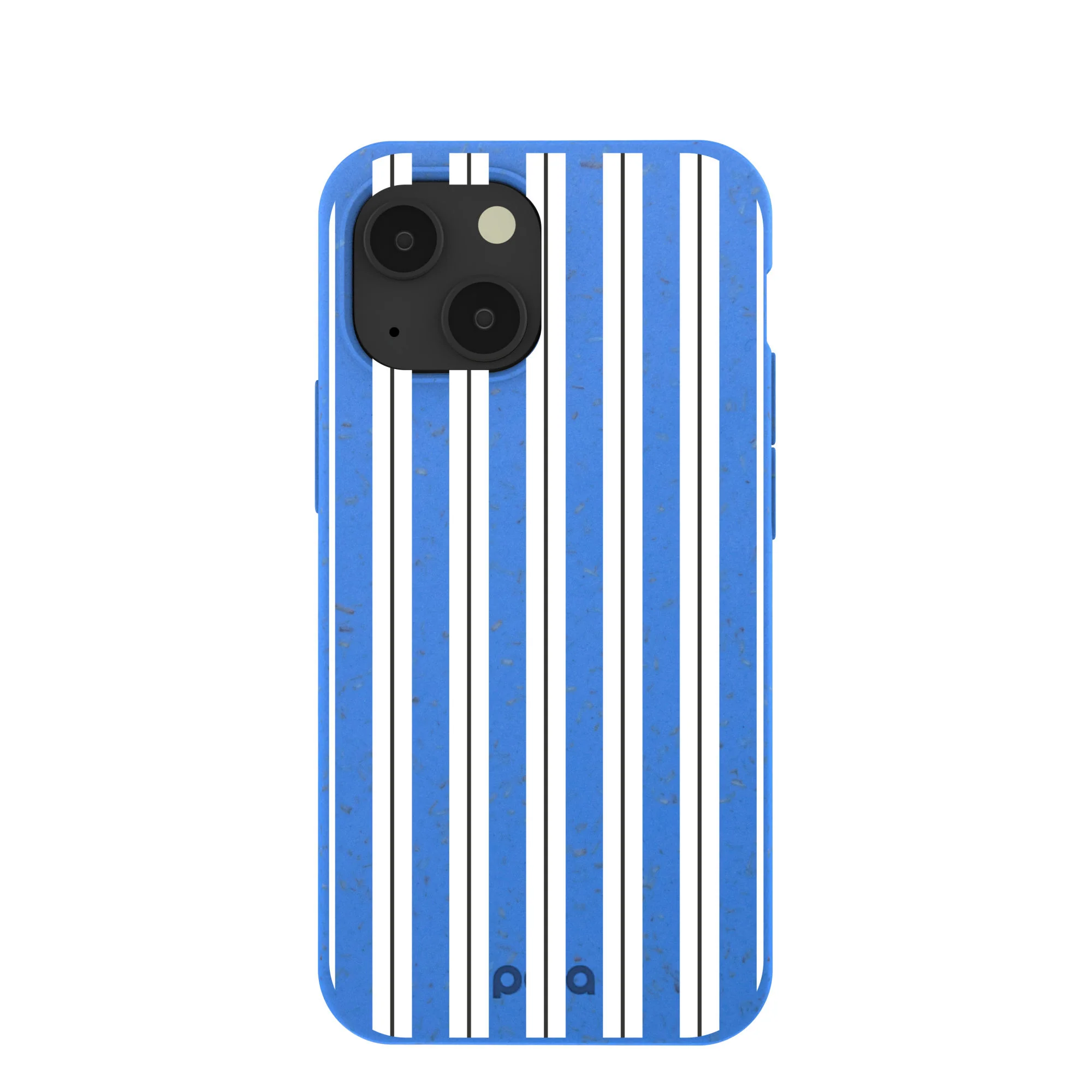 Electric Blue Striped Shirt iPhone 13 Mini Case