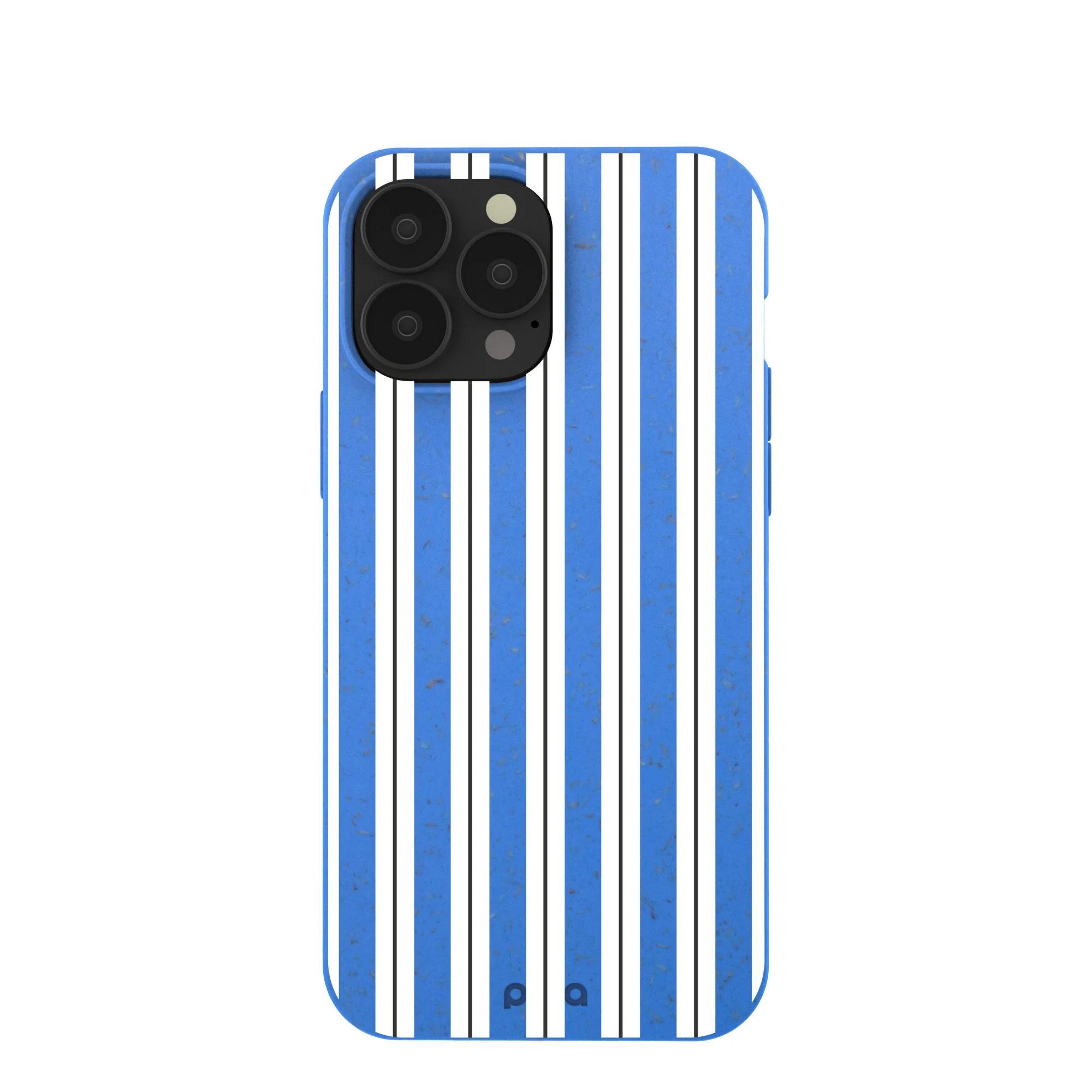 Electric Blue Striped Shirt iPhone 13 Pro Max Case